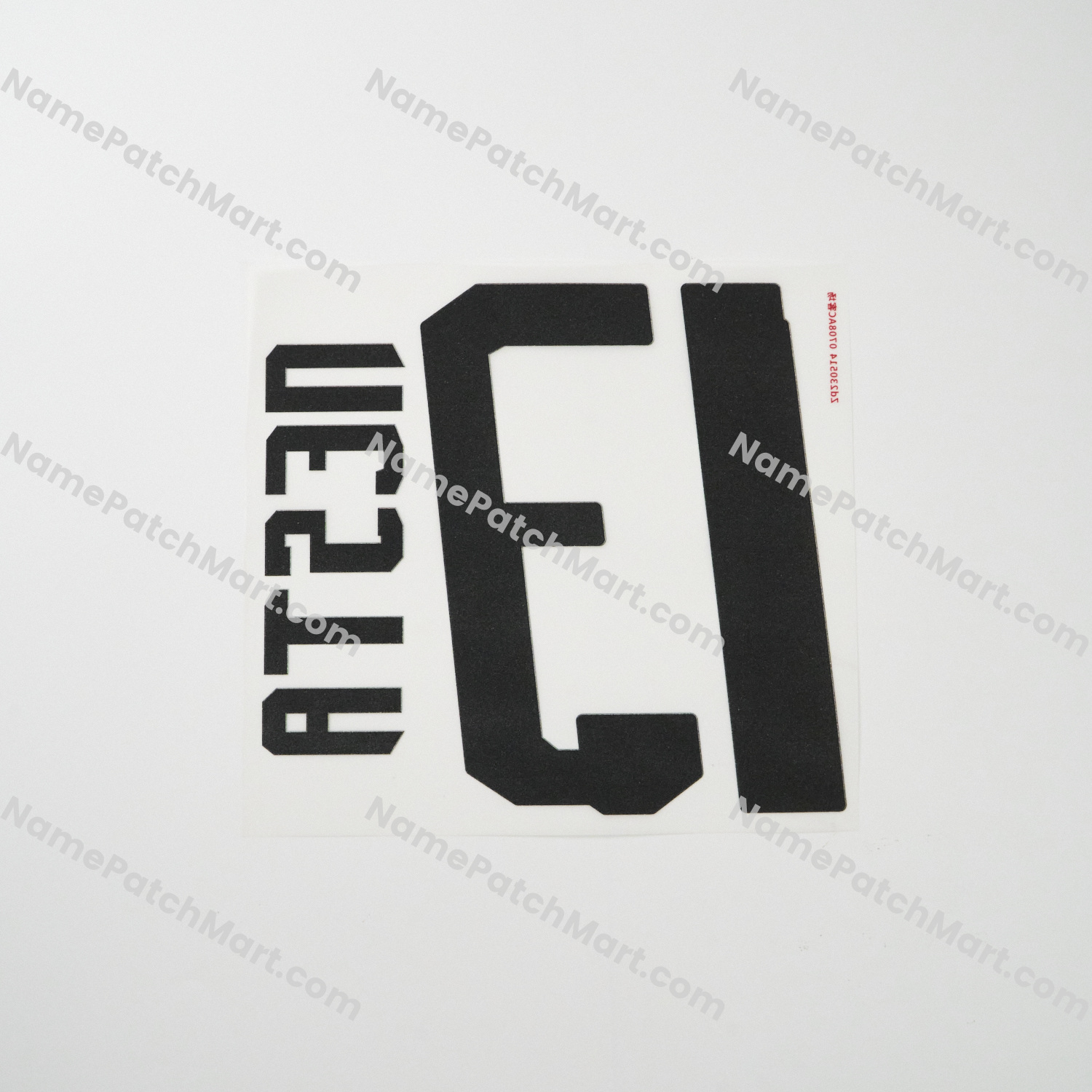 Nesta #13 - AC Milan 2007-08 Away  | Name Number Set - NamePatchMart.COM