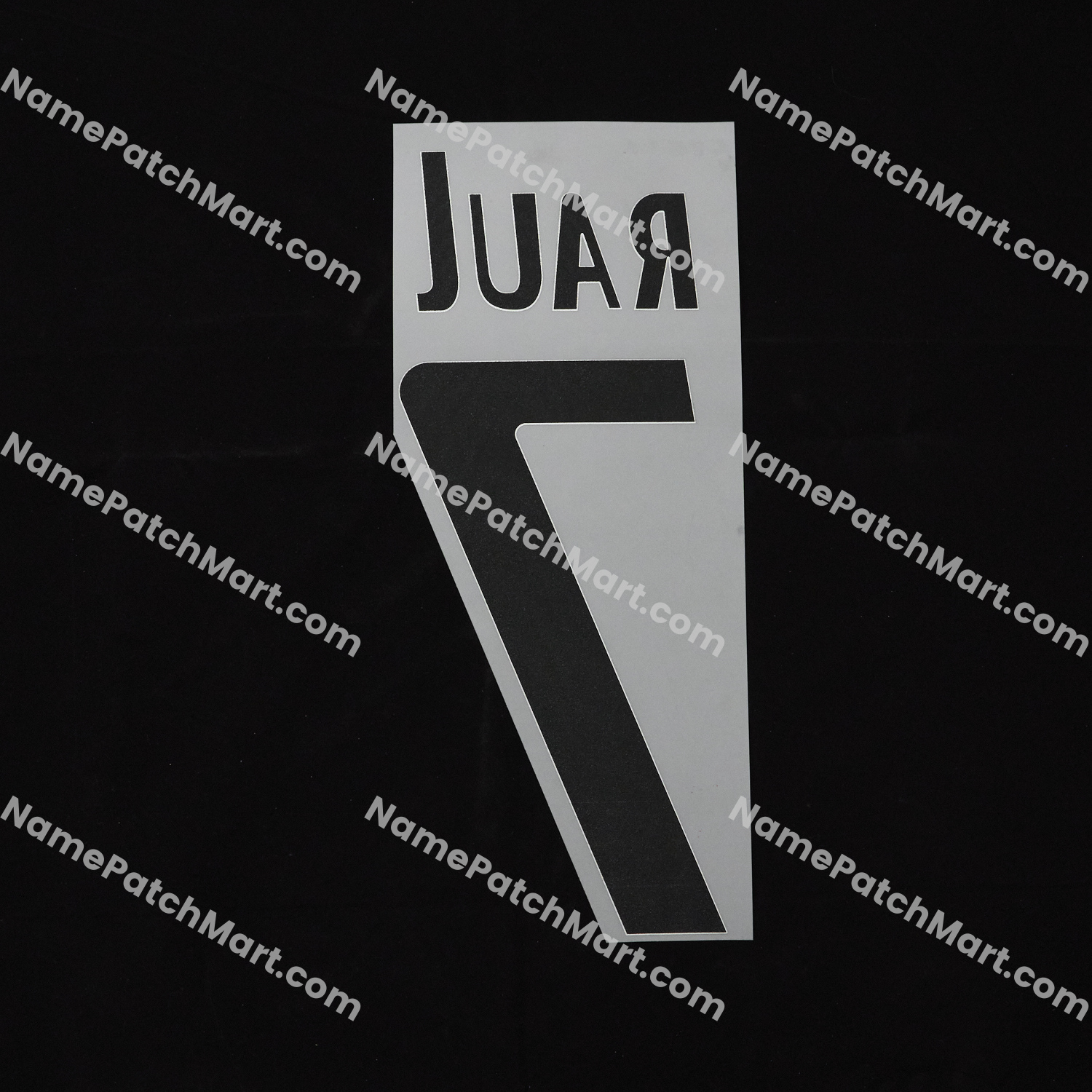 Raúl #7 - Real Madrid 2005-06 Away  | Name Number Set - NamePatchMart.COM