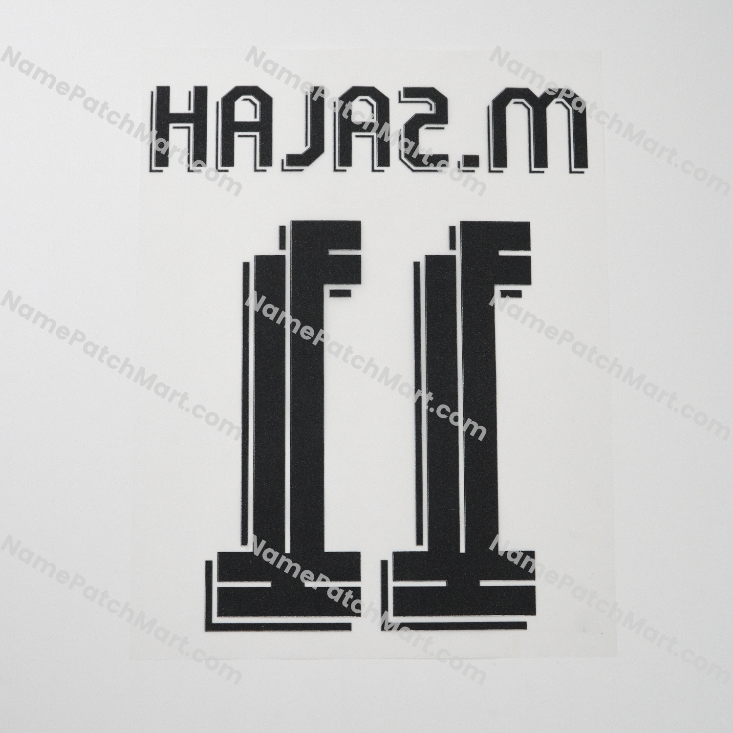 M.Salah #11 (Champions League) - Liverpool 25-26 Away  | Name Number Set - NamePatchMart.COM