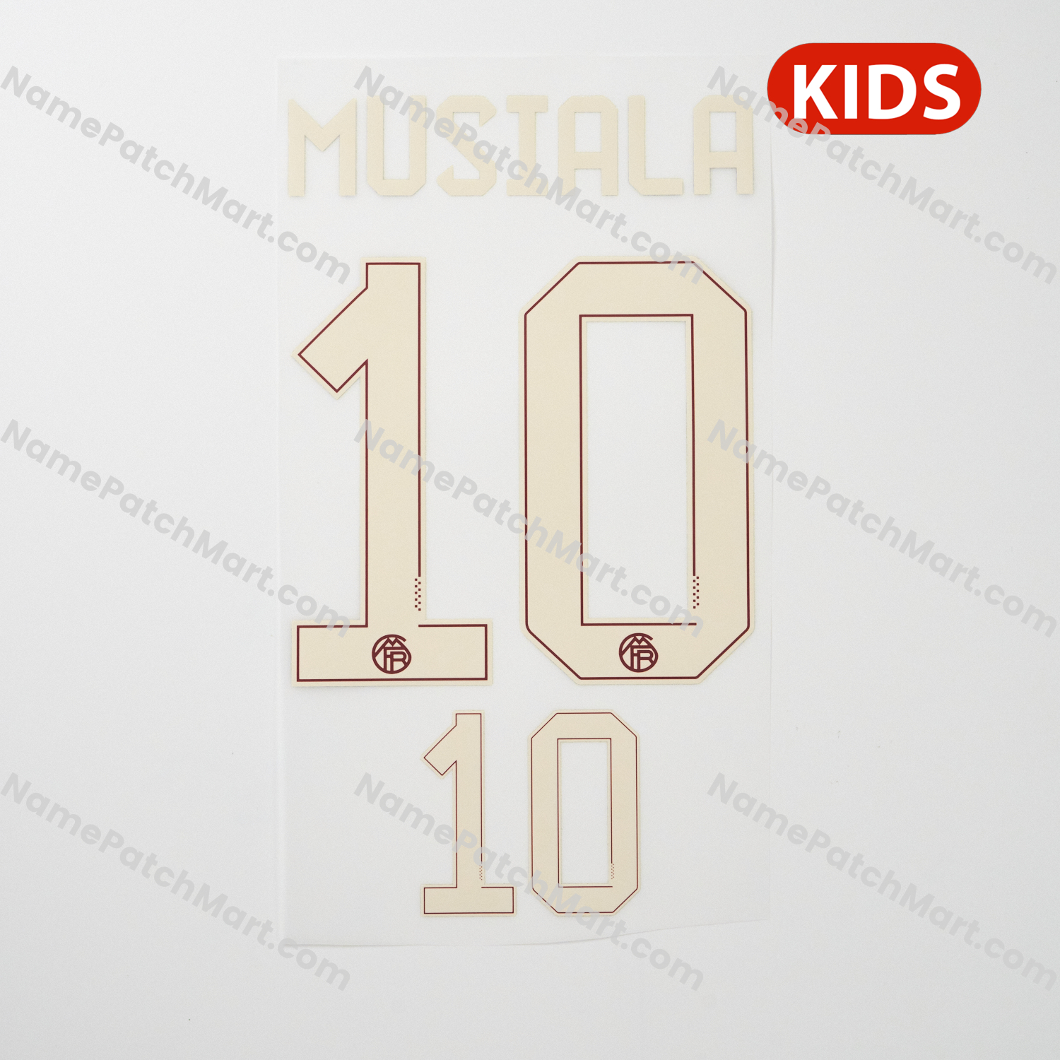 KIDS Musiala #10 - Bayern Munich 25-26 Third  | Name Number Set - NamePatchMart.COM