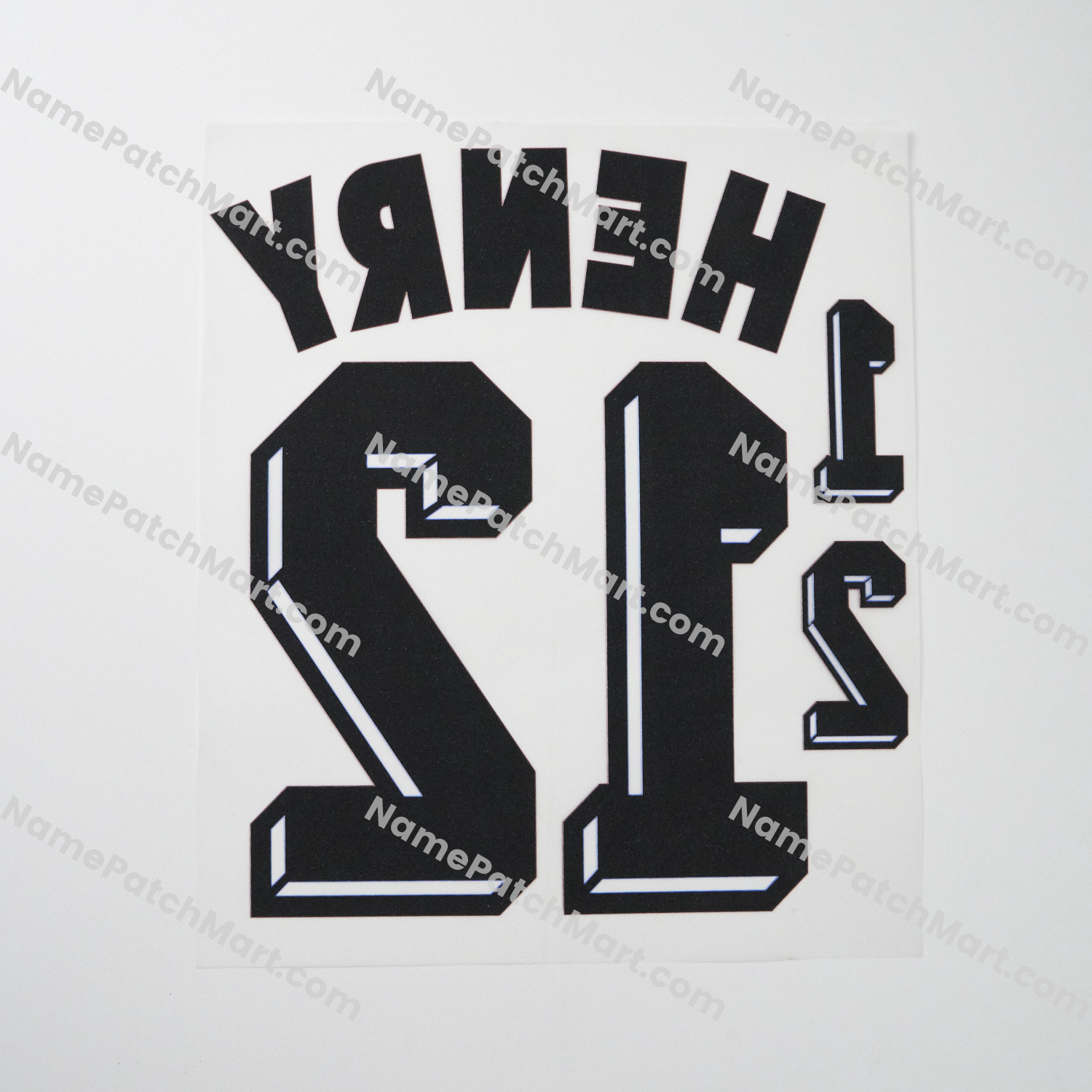 Henry #12 - France 1998 Away  | Name Number Set - NamePatchMart.COM