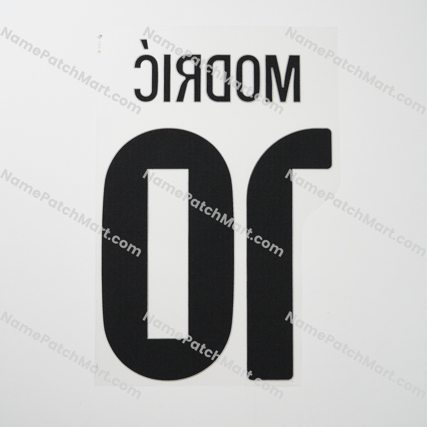 Modrić #10 - Real Madrid 25-26 Silhouette Special  | Name Number Set - NamePatchMart.COM