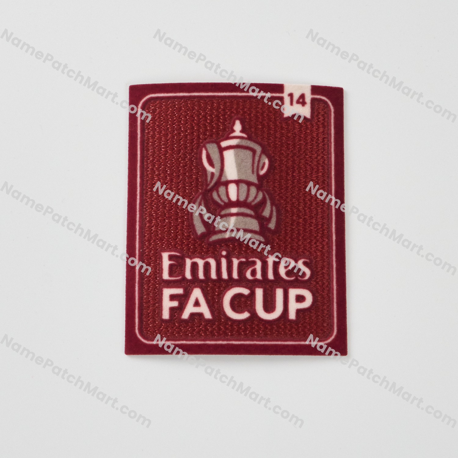 2022-26 FA Cup 14 Times Winner Patch  | Name Number Set - NamePatchMart.COM