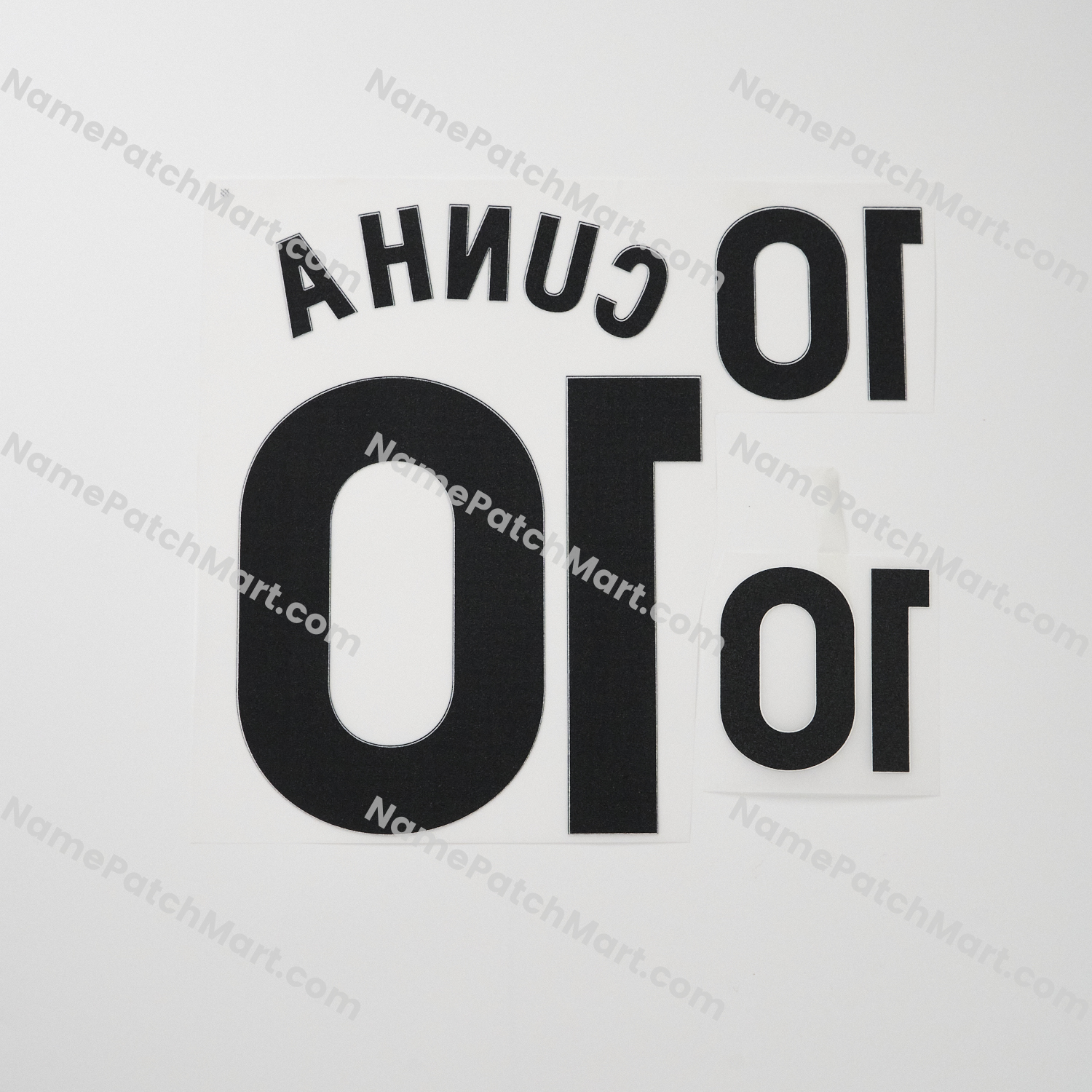 KIDS Cunha #10 (Premier League) - Manchester United 25-26 Home  | Name Number Set - NamePatchMart.COM