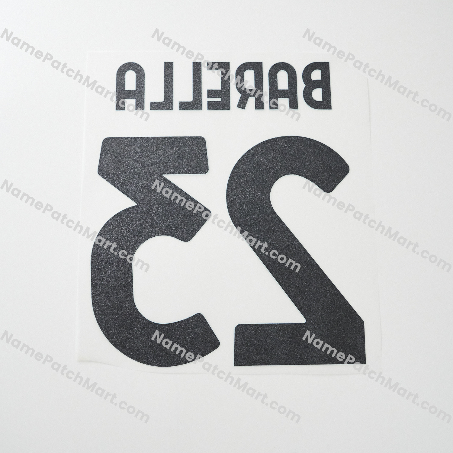 Barella #23 (Series A) - Inter Milan 25-26 Away  | Name Number Set - NamePatchMart.COM