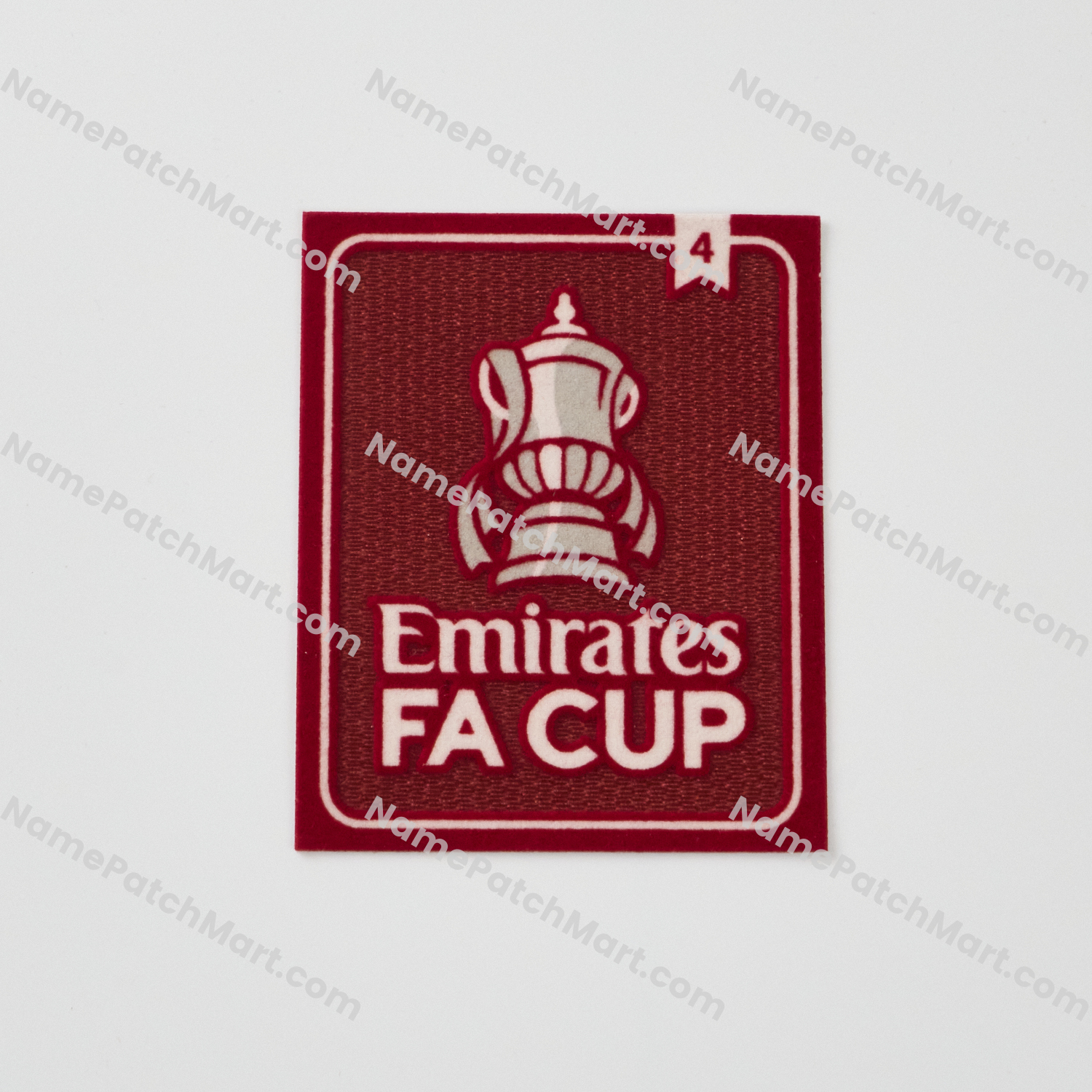 2022-26 FA Cup 4 Times Winner Patch  | Name Number Set - NamePatchMart.COM