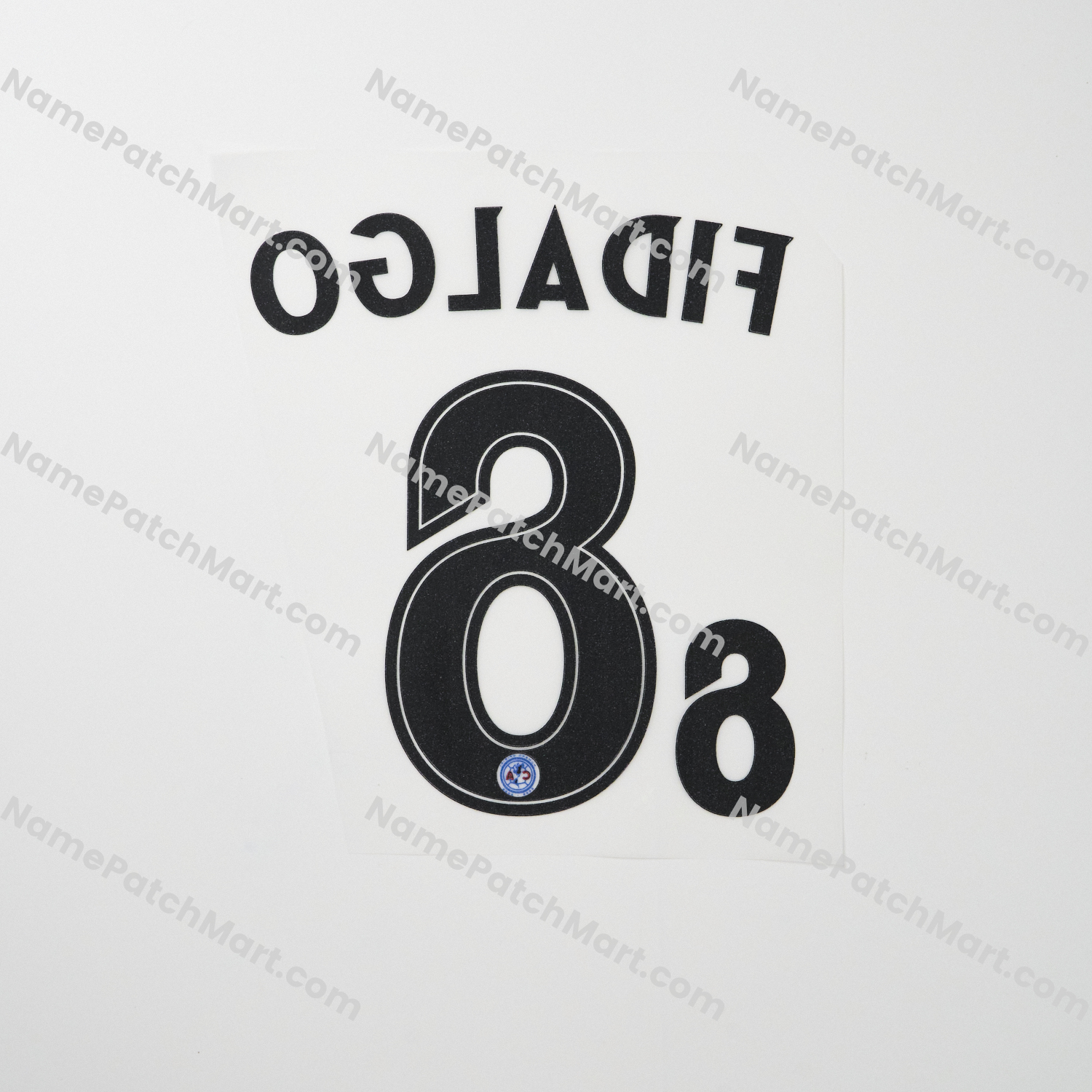 KIDS Fidalgo #8 - Club América 25-26 Home  | Name Number Set - NamePatchMart.COM