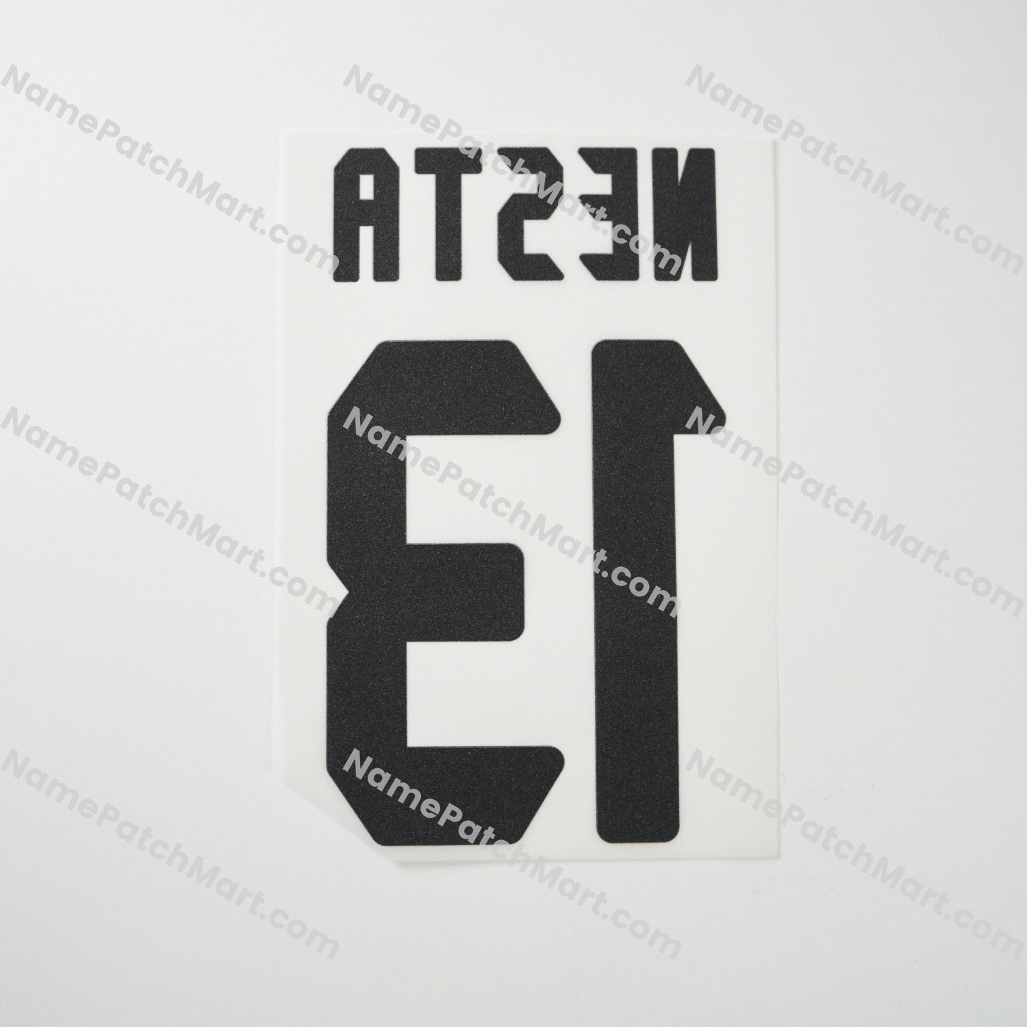 Nesta #13 - AC Milan 2004-07 Home  | Name Number Set - NamePatchMart.COM