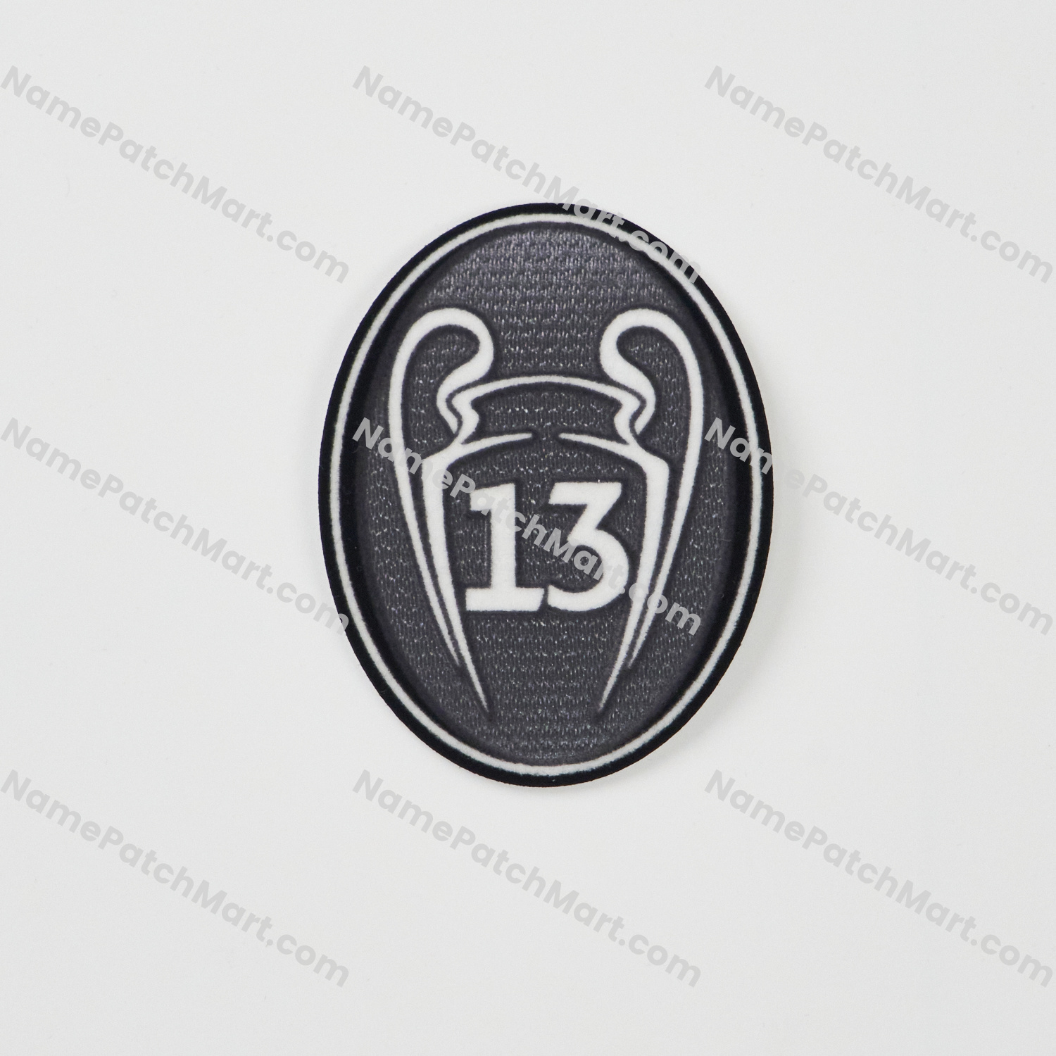 2018-21 Real Madrid UEFA Champions League '13 Times Winner ' Patch  | Name Number Set - NamePatchMart.COM