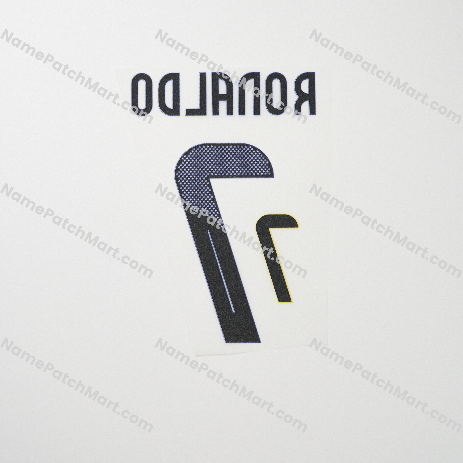 KIDS Cristiano Ronaldo #7 - Al Nassr Riyadh Victory 24-25 Home  | Name Number Set - NamePatchMart.COM