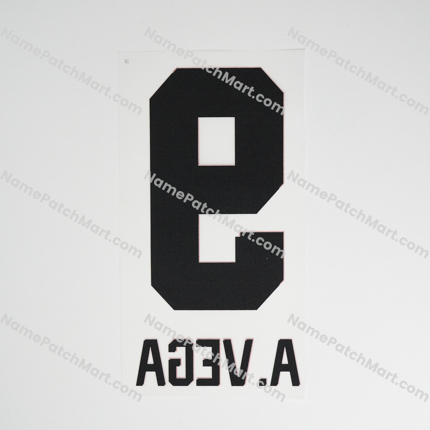 A.Vega #9 - Toluca 25-26 Third  | Name Number Set - NamePatchMart.COM