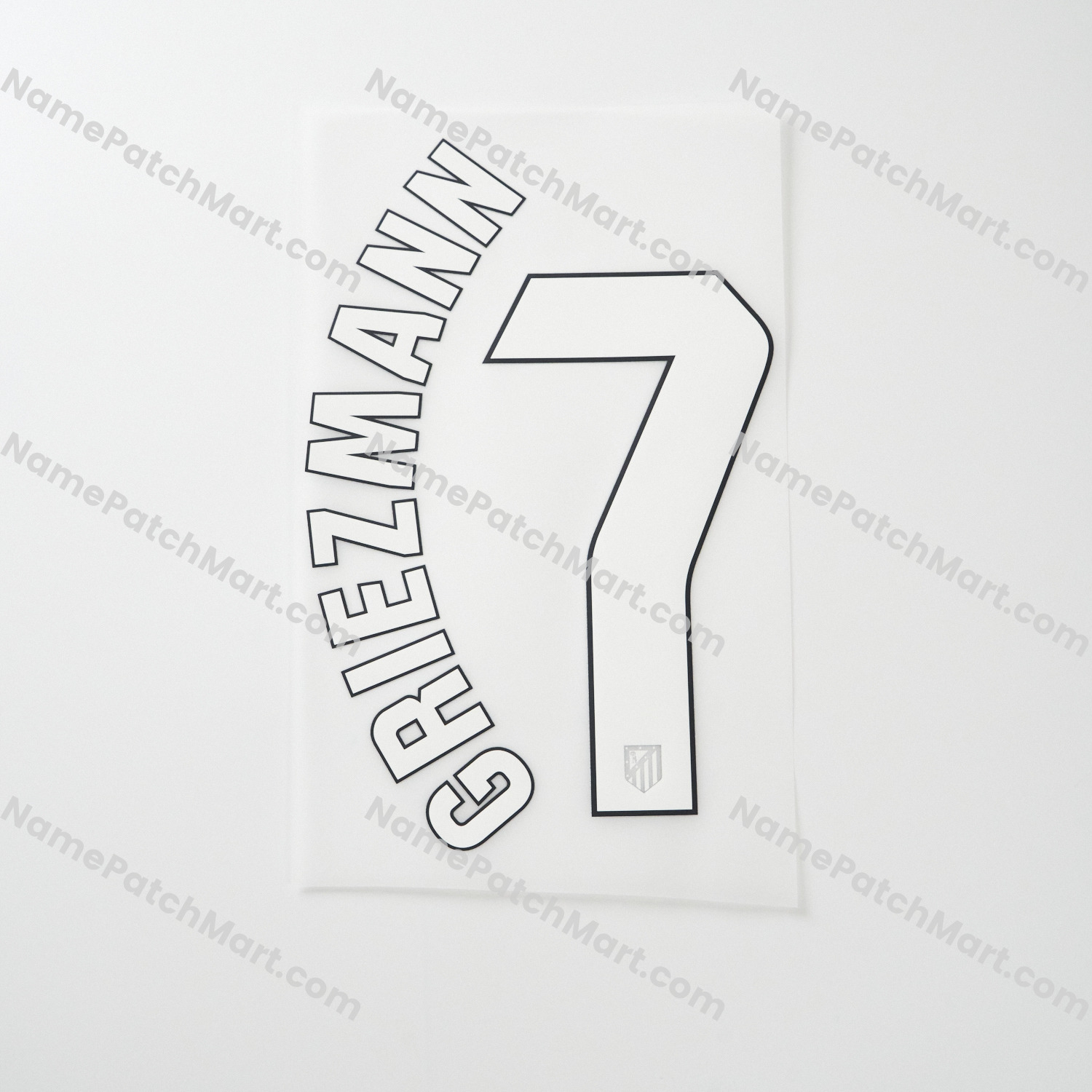 Griezmann #7 (La Liga) - Atletico Madrid 25-26 Third  | Name Number Set - NamePatchMart.COM