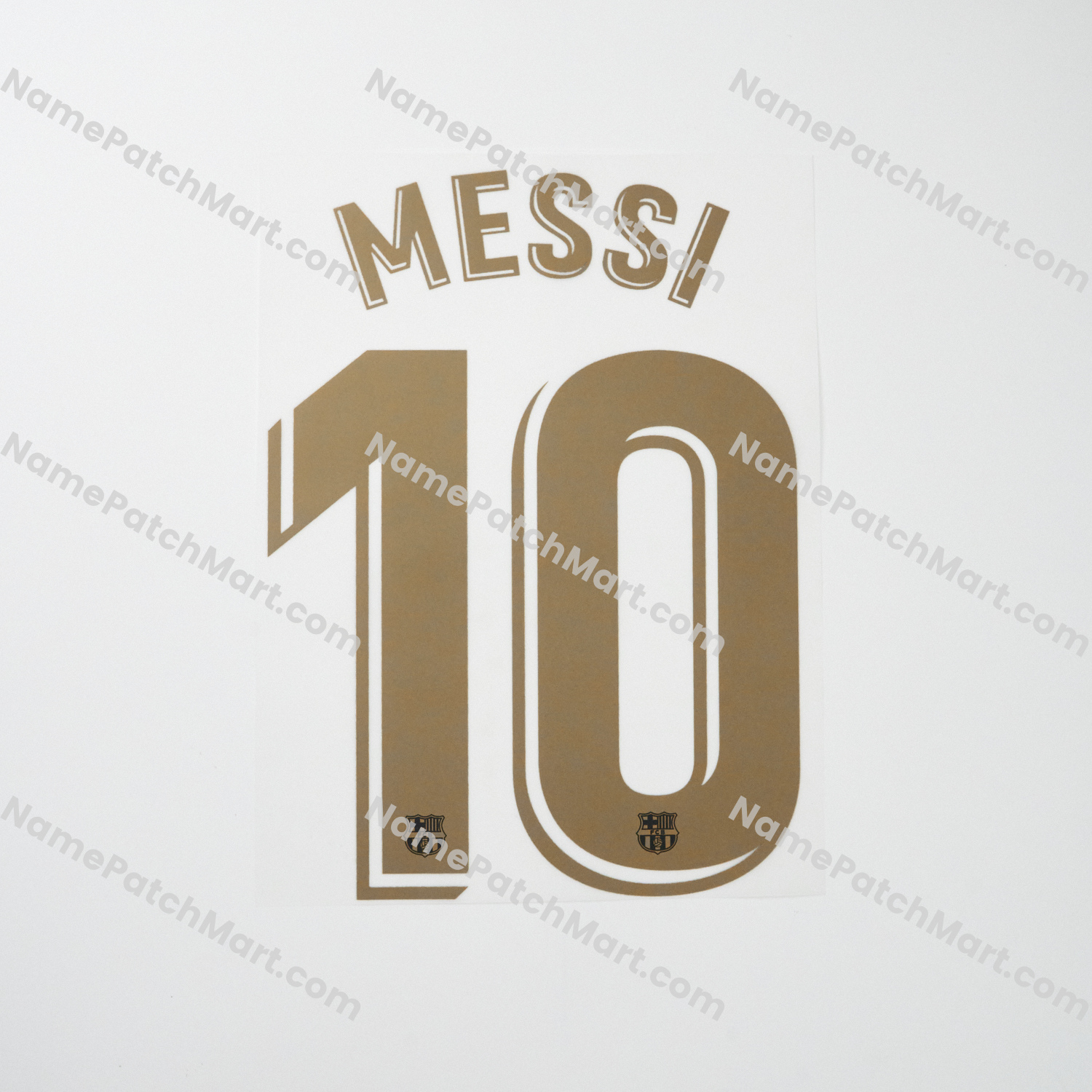 Messi #10 - Barcelona 2020-21 Away  | Name Number Set - NamePatchMart.COM