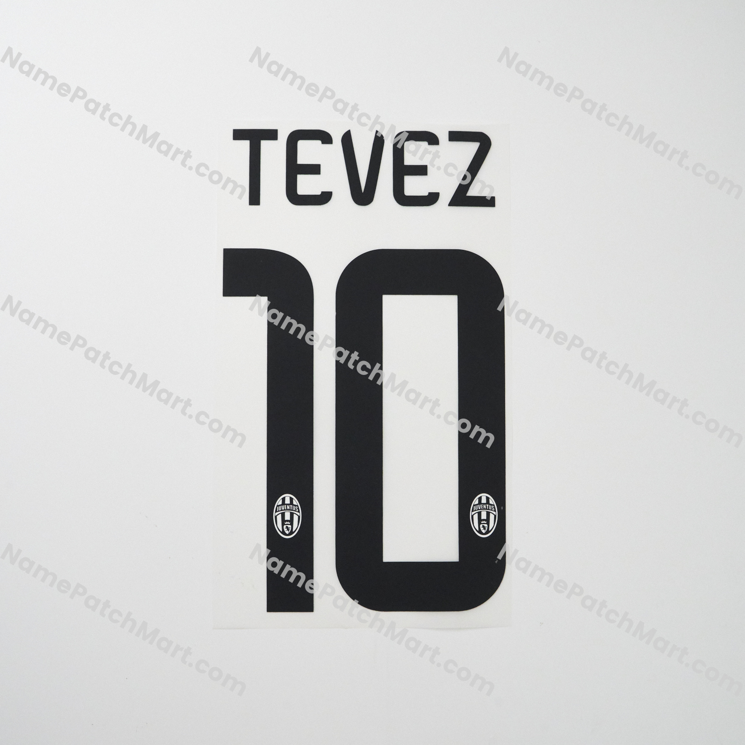 Tevez #10 - Juventus 2014-15 Home  | Name Number Set - NamePatchMart.COM