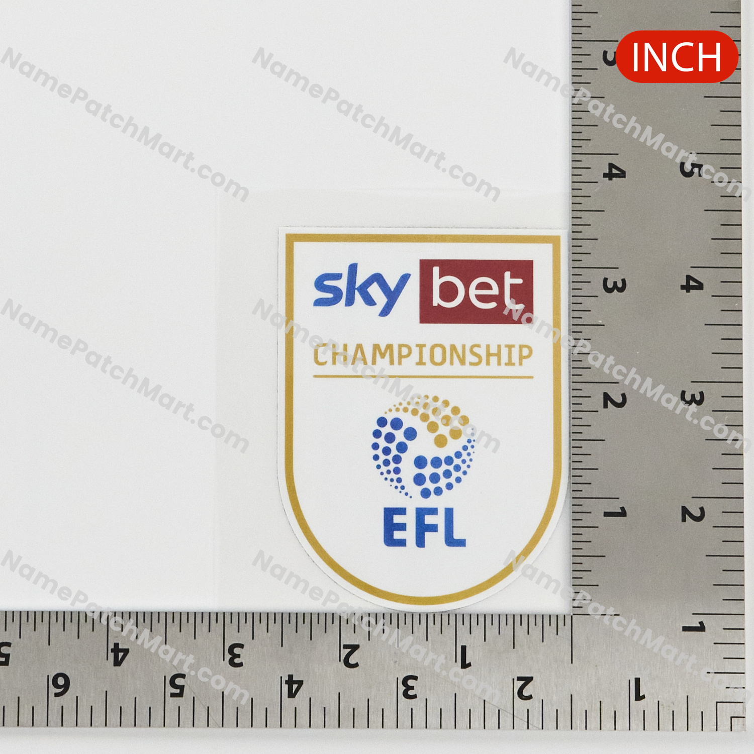 2023-25 EFL Championship Patch  | Name Number Set - NamePatchMart.COM