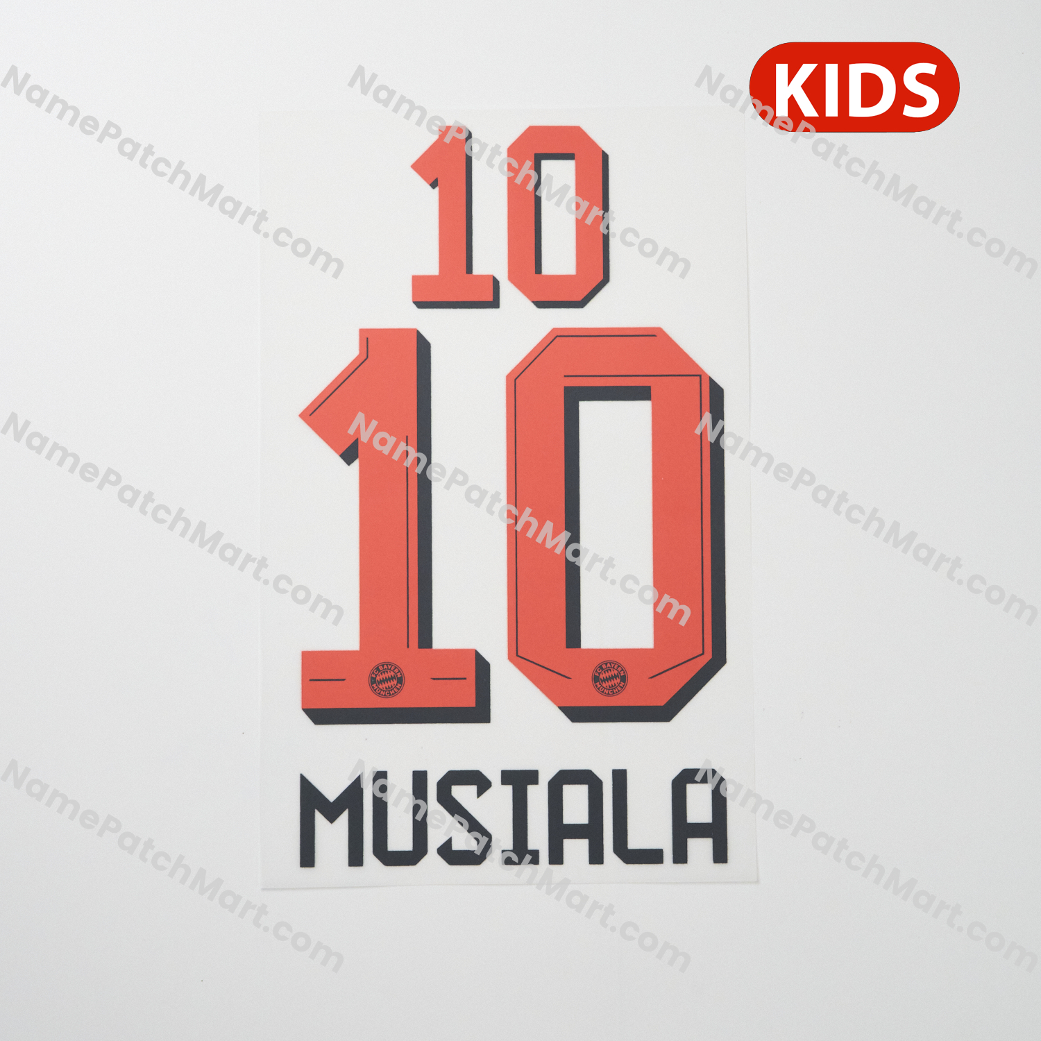 KIDS Musiala #10 - Bayern Munich 25-26 Away  | Name Number Set - NamePatchMart.COM
