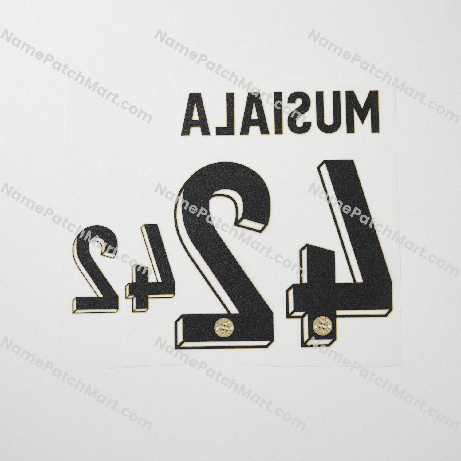 KIDS Musiala #42 - Bayern Munich 25-26 125th Anniversary  | Name Number Set - NamePatchMart.COM