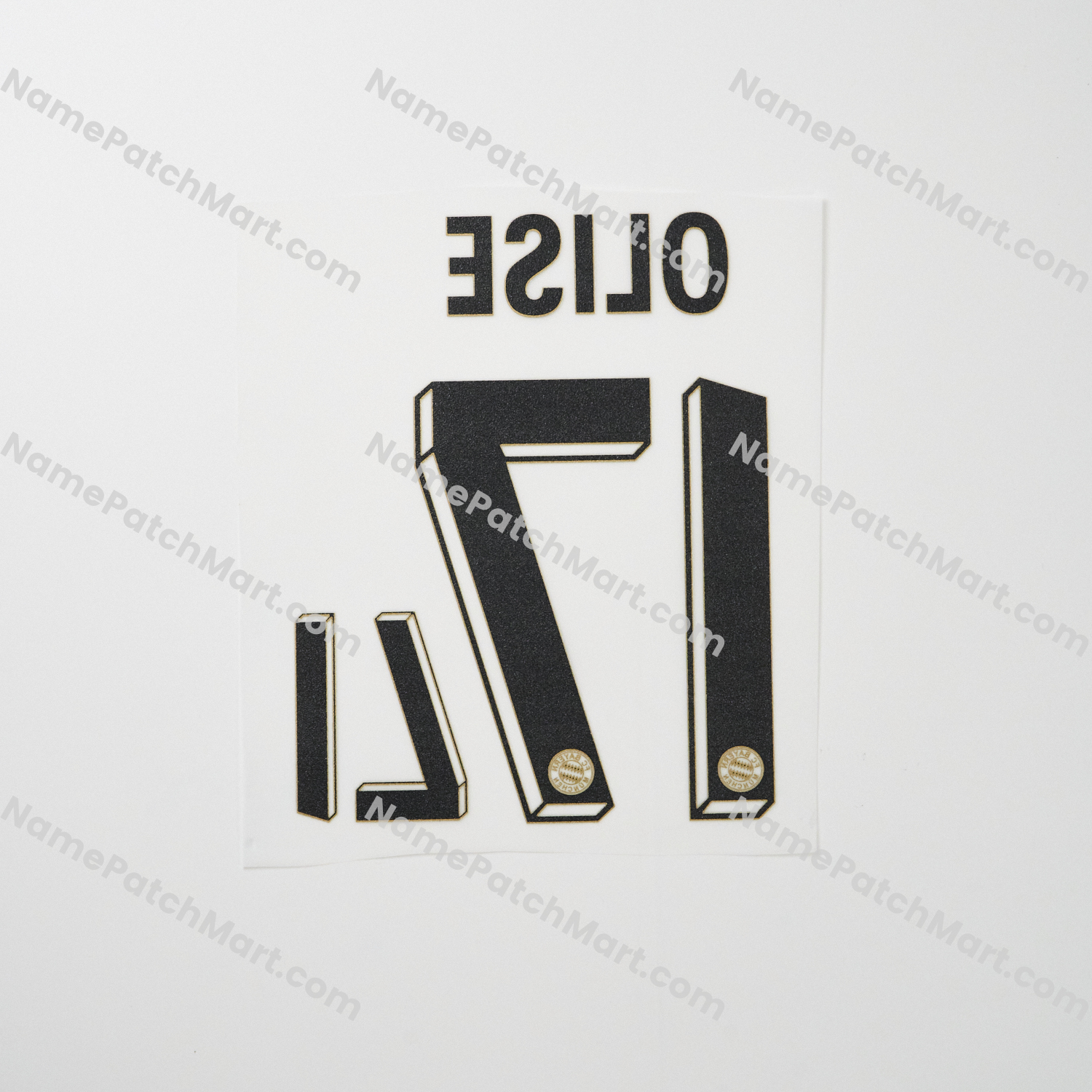 KIDS Olise #17 - Bayern Munich 25-26 125th Anniversary  | Name Number Set - NamePatchMart.COM