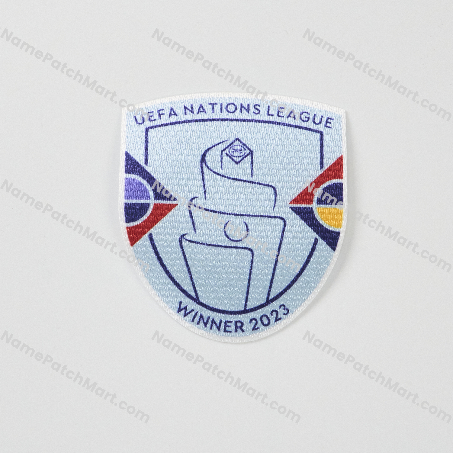 2023-24 Spain UEFA Nations League 2023 Winners Patch  | Name Number Set - NamePatchMart.COM