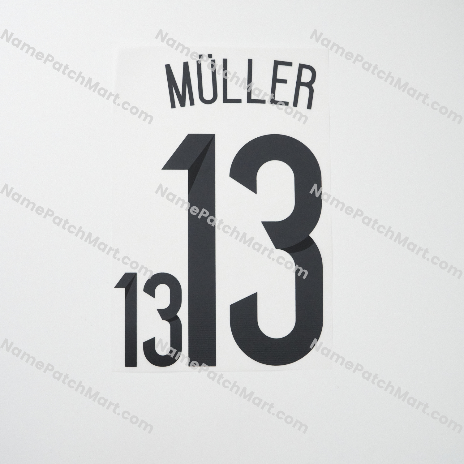 Müller #13 - Germany 2014 Home  | Name Number Set - NamePatchMart.COM