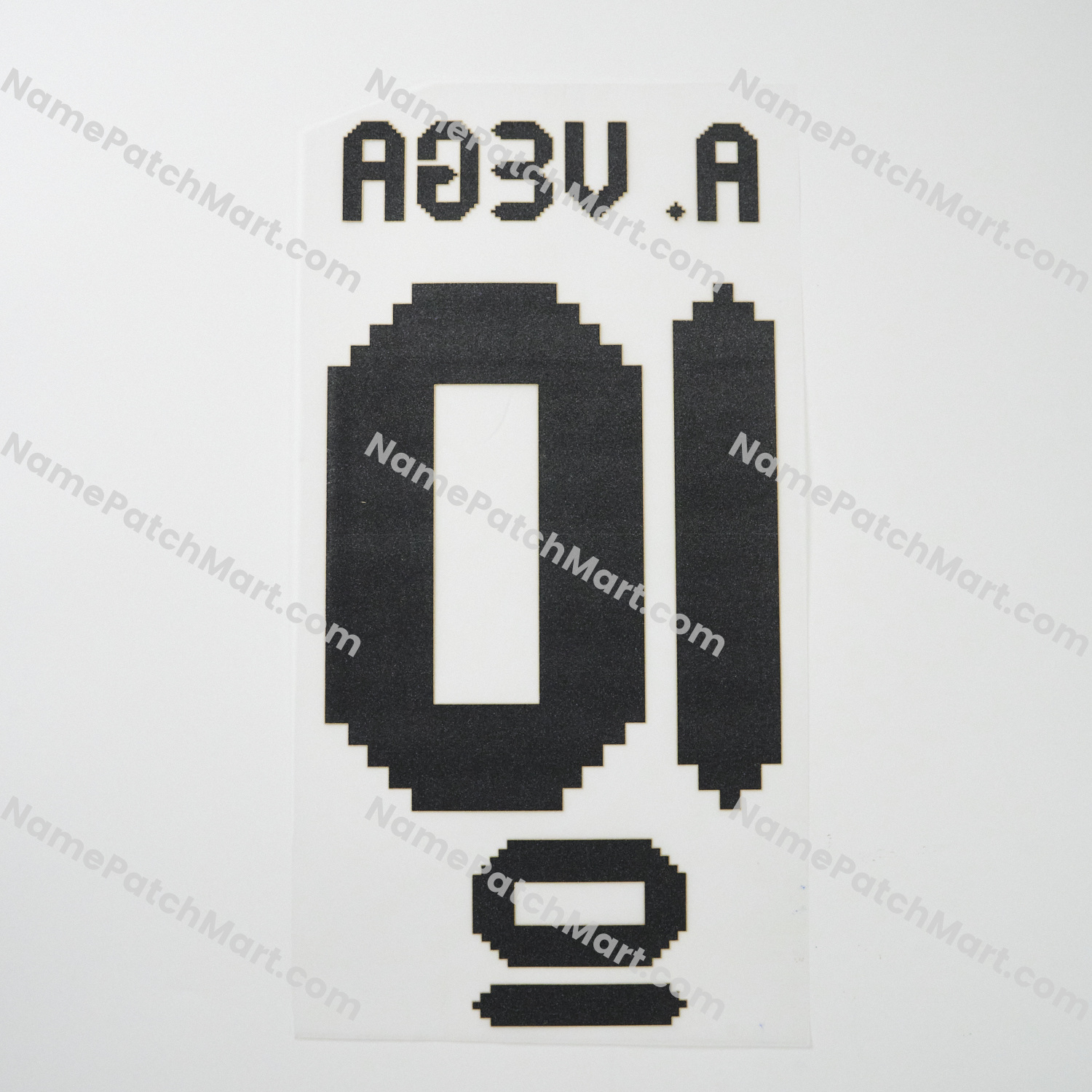 A.Vega #10 - Mexico 2025 Gold Cup Home  | Name Number Set - NamePatchMart.COM