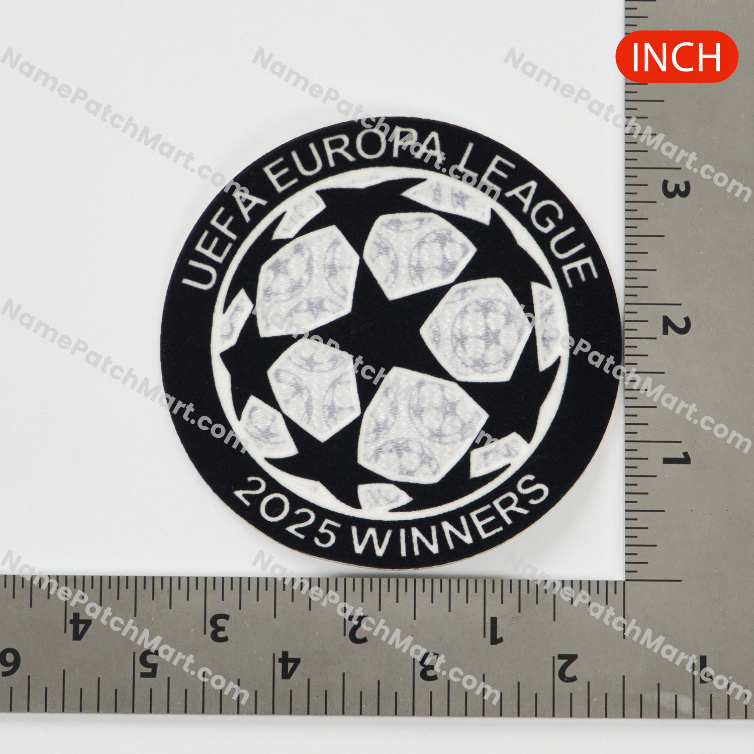 2025-26 UCL Starball Patch (Europa League 2025 Winners)  | Name Number Set - NamePatchMart.COM