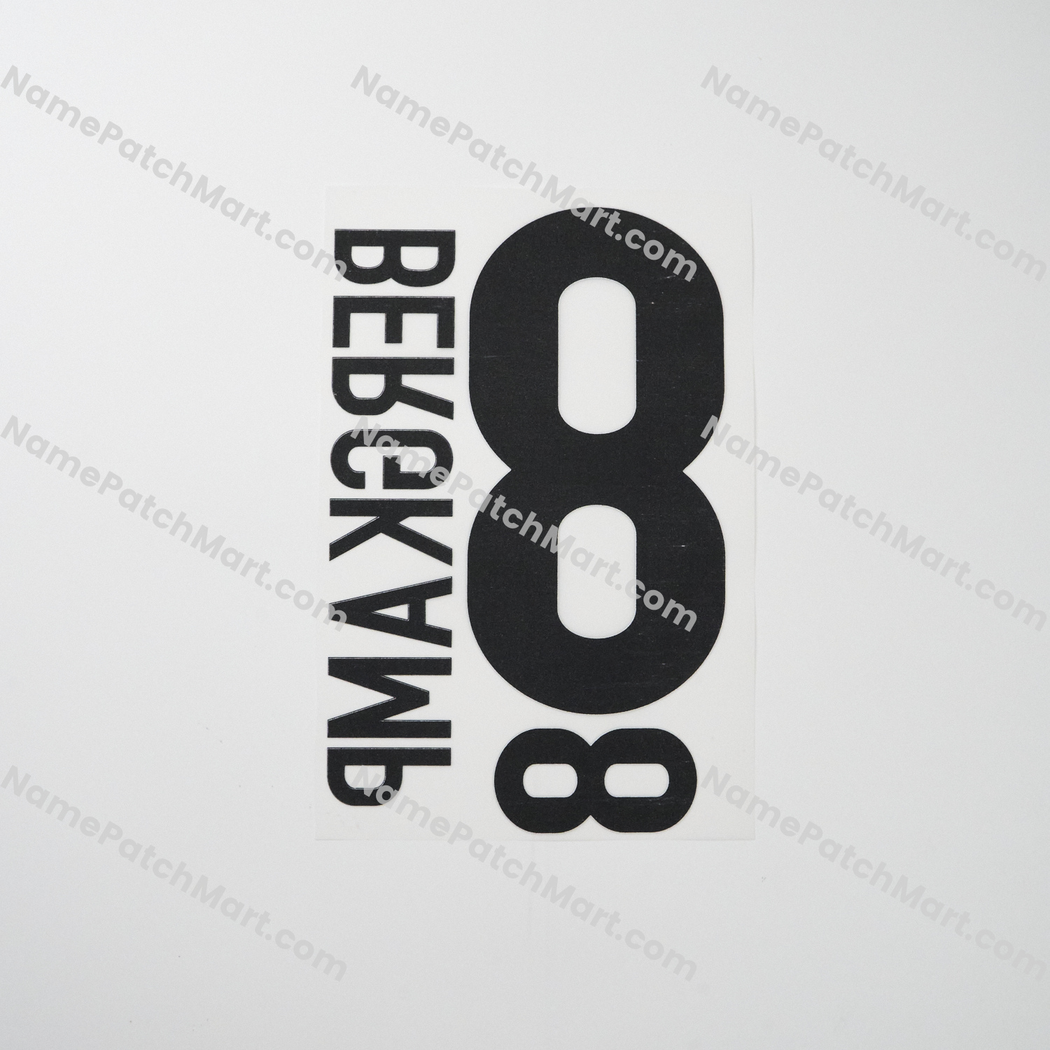 Bergkamp #8 - Netherlands 1998 Home  | Name Number Set - NamePatchMart.COM