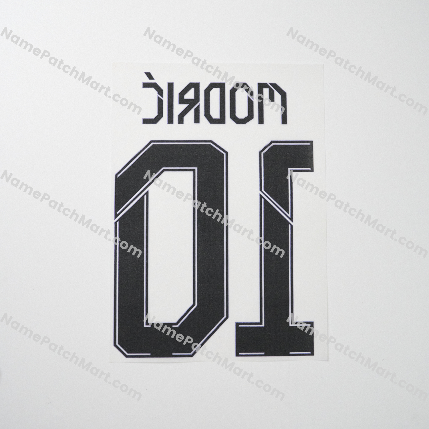 Modrić #10 (Champions League) - Real Madrid 2021-22 Home  | Name Number Set - NamePatchMart.COM