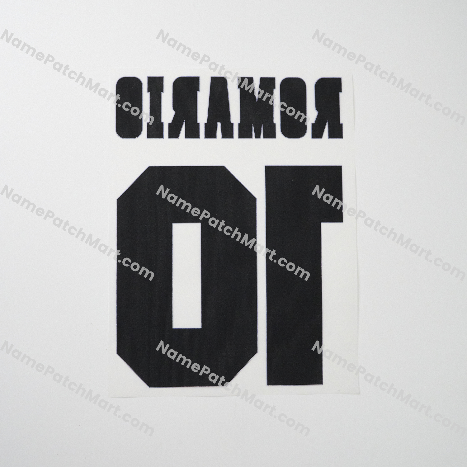 Romário #10 - Barcelona 1992-97 Home  | Name Number Set - NamePatchMart.COM