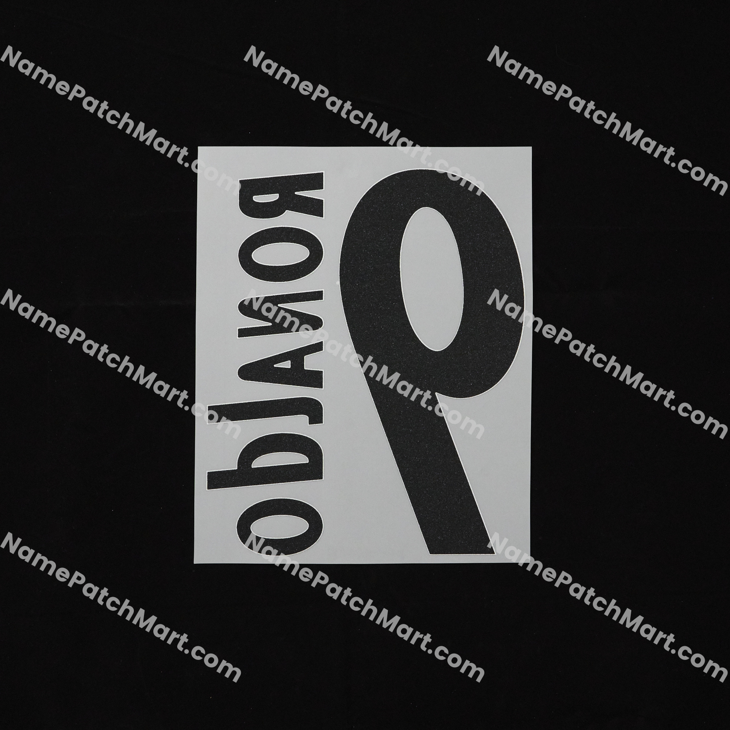 Ronaldo #9 - Real Madrid 2005-06 Away  | Name Number Set - NamePatchMart.COM