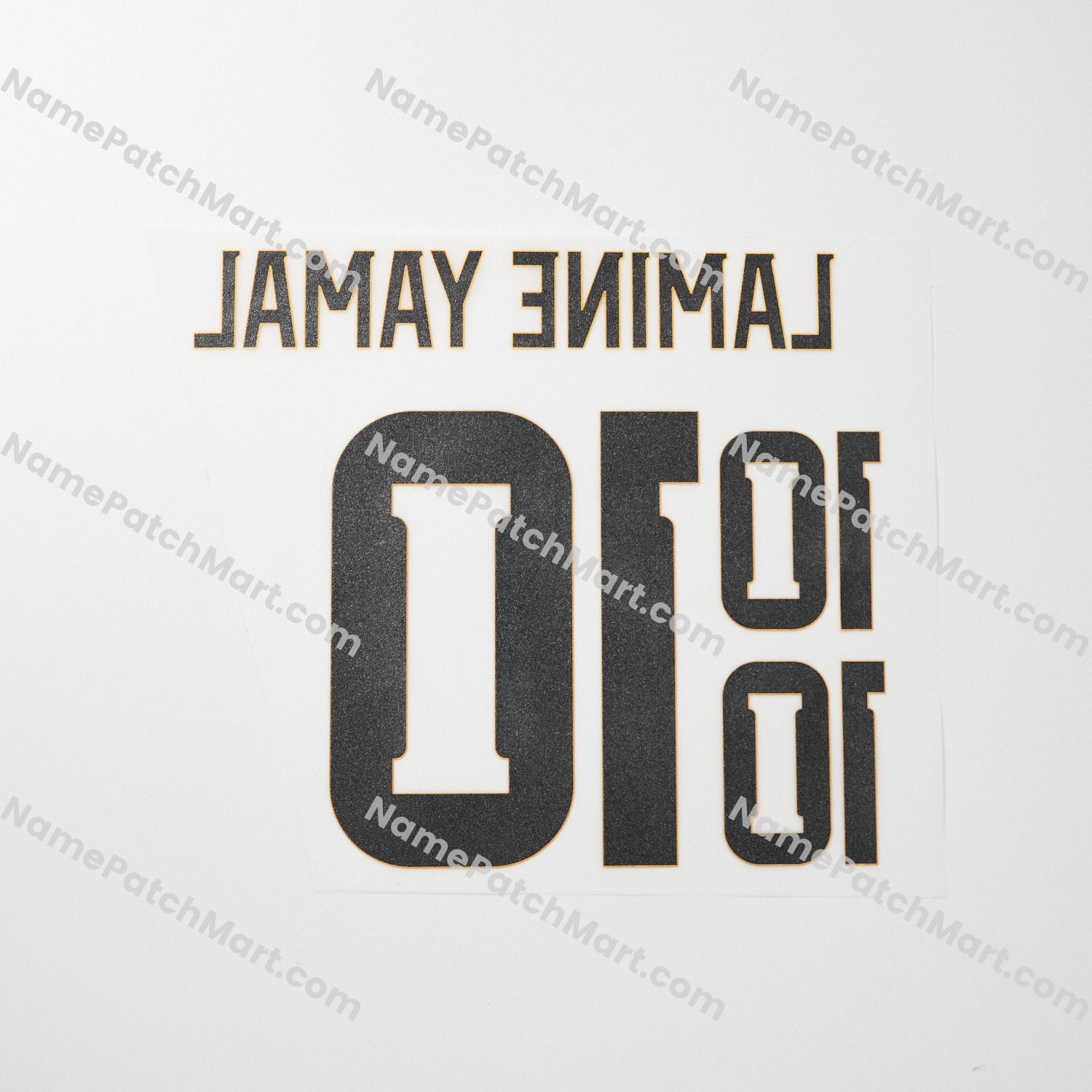 Lamine Yamal #10 (World Cup 26) - Spain 2026 Home KIDS  | Name Number Set - NamePatchMart.COM