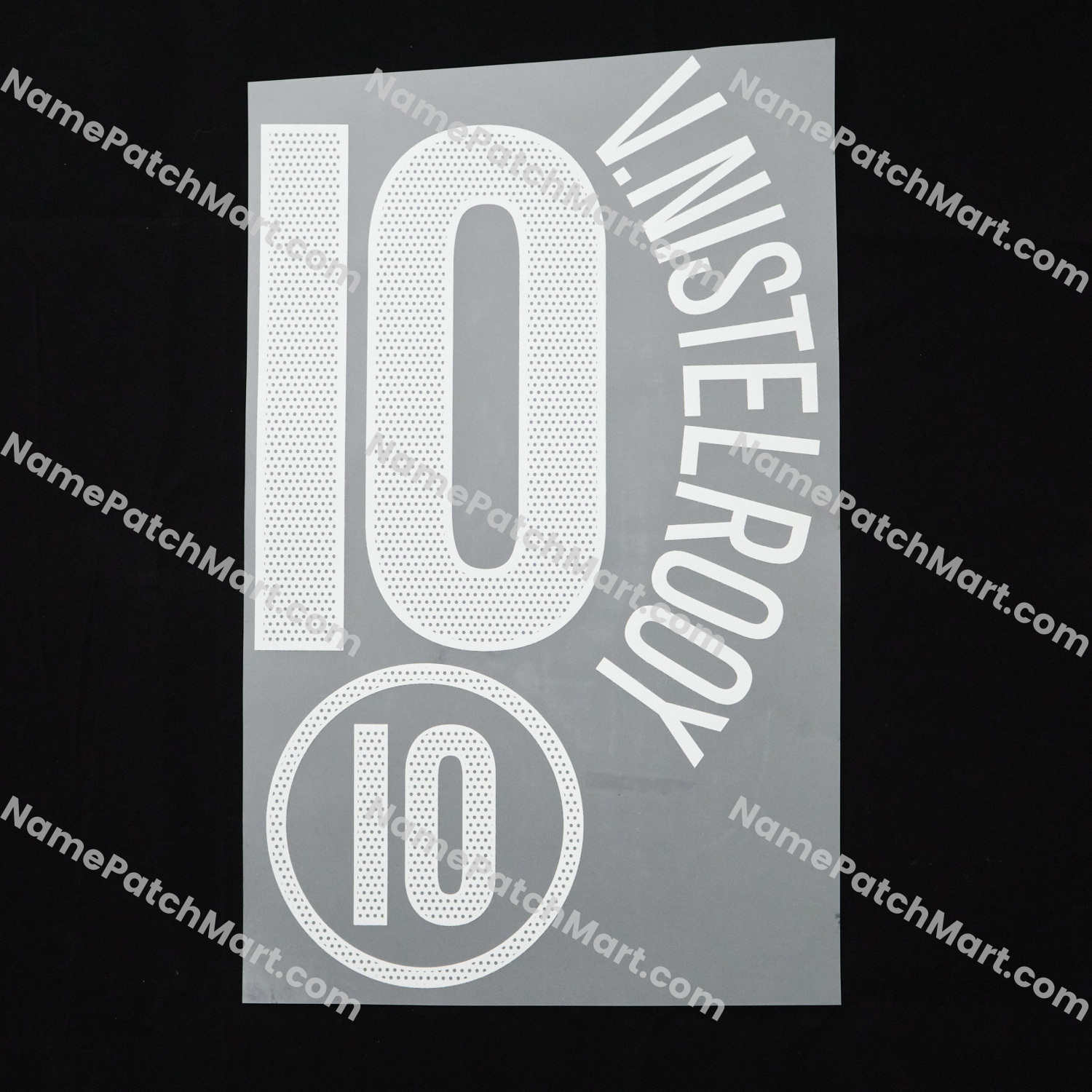 V.Nistelrooy #10 - Netherlands 2004 Home  | Name Number Set - NamePatchMart.COM