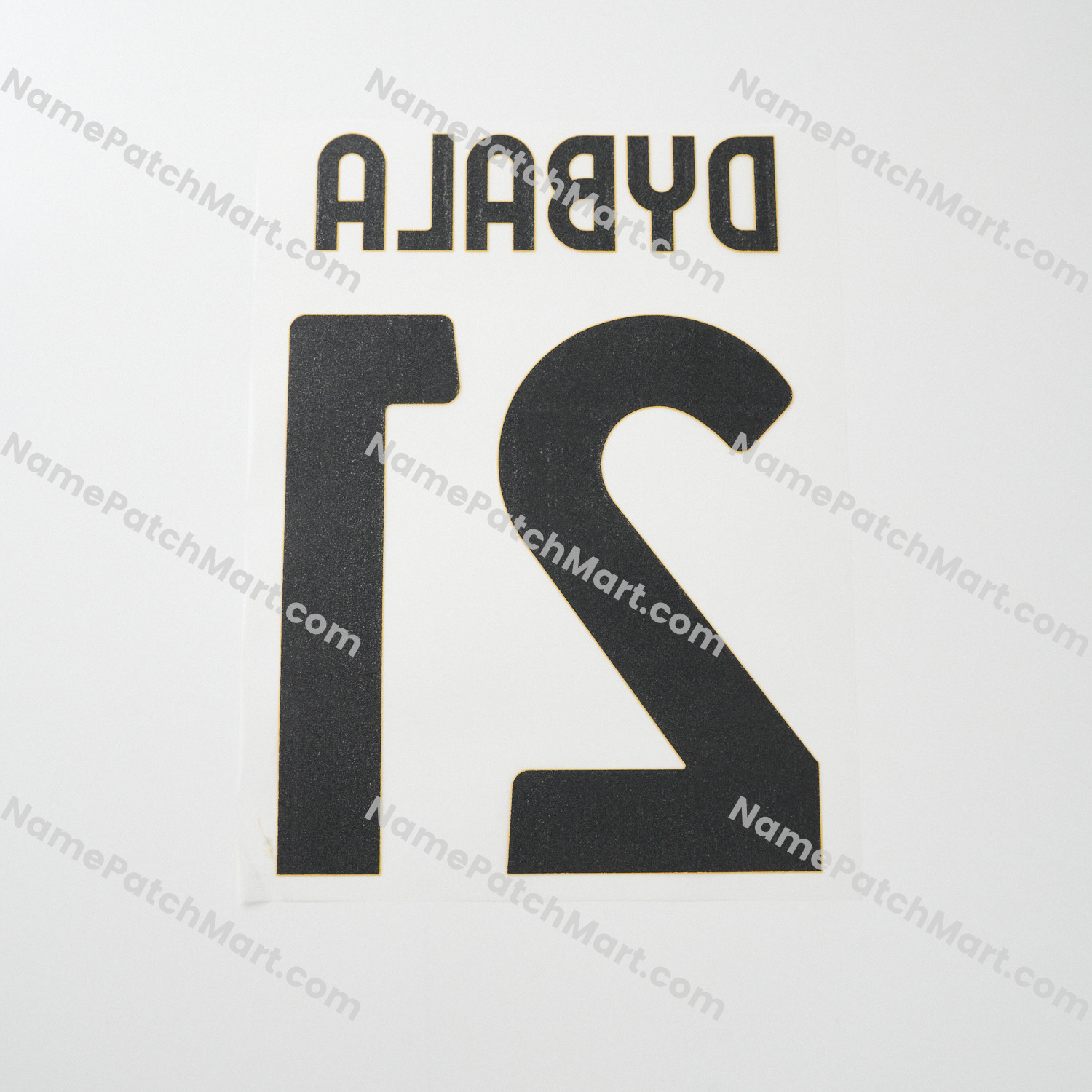 Dybala #21 (Series A) - AS Roma 25-26 Third  | Name Number Set - NamePatchMart.COM