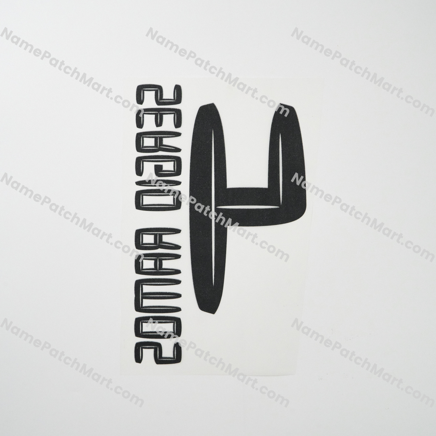 Sergio Ramos #4 - Real Madrid 2010-11 Home  | Name Number Set - NamePatchMart.COM