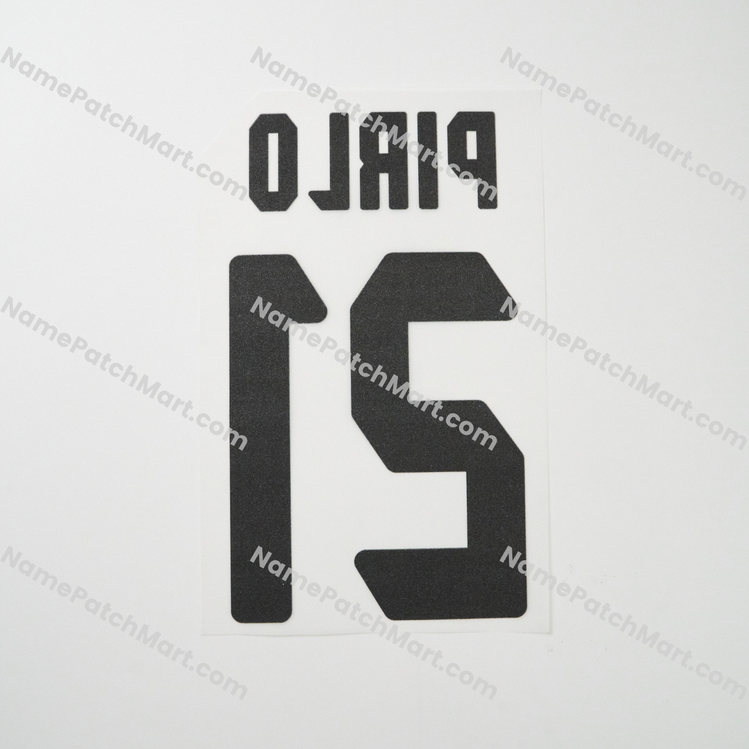 Pirlo #21 - AC Milan 2004-07 Away  | Name Number Set - NamePatchMart.COM