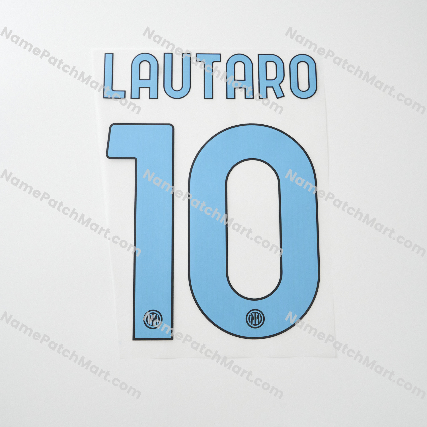 Lautaro #10 (Series A) - Inter Milan 25-26 Home  | Name Number Set - NamePatchMart.COM