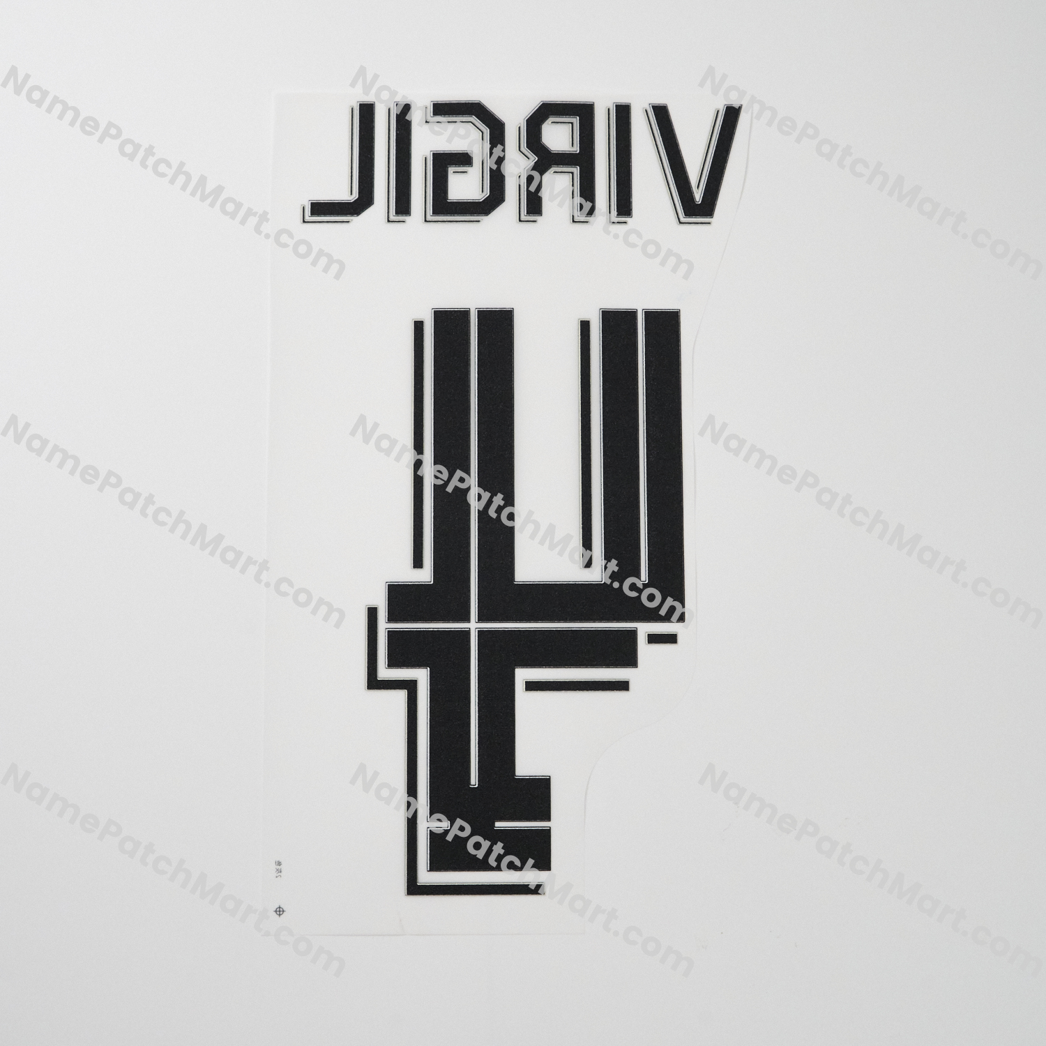 Virgil #4 (Champions League) - Liverpool 25-26 Away  | Name Number Set - NamePatchMart.COM