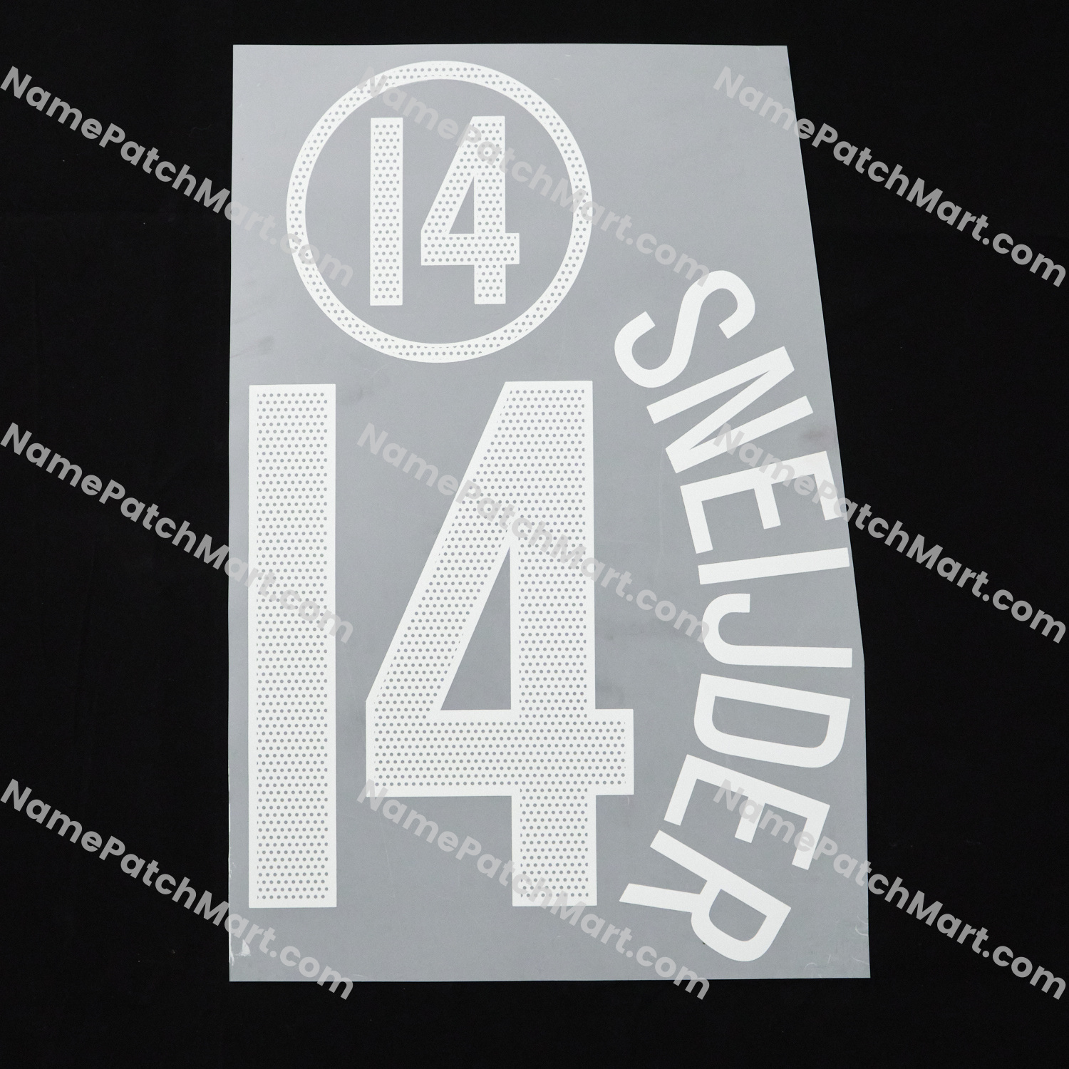 Sneijder #14 - Netherlands 2004 Home  | Name Number Set - NamePatchMart.COM