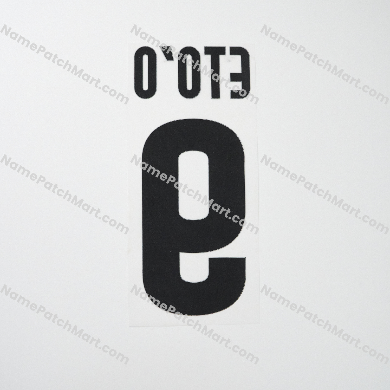 Eto’o #9 - Inter Milan 2009-11 Home  | Name Number Set - NamePatchMart.COM