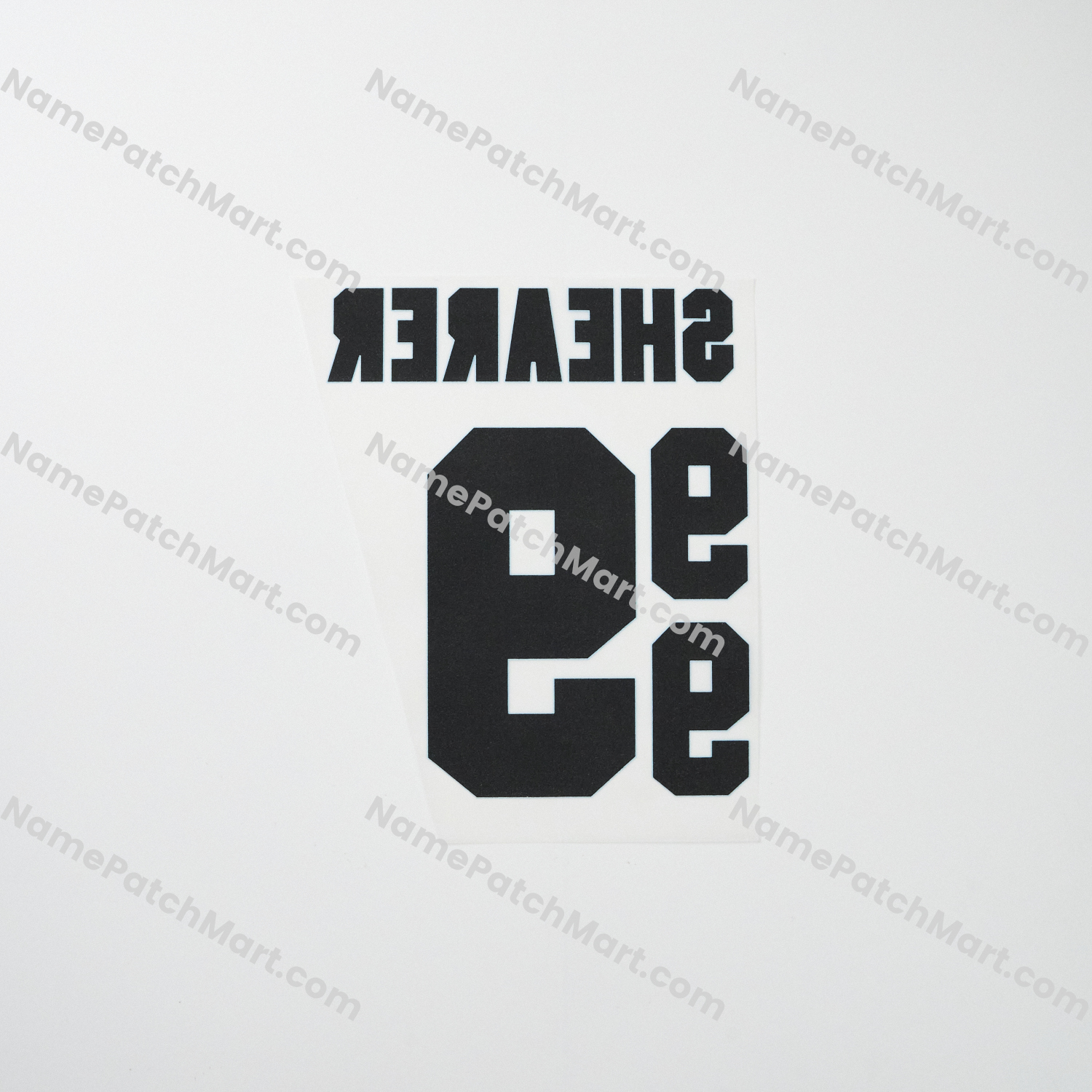 KIDS Shearer #9 - England 1996 Home  | Name Number Set - NamePatchMart.COM