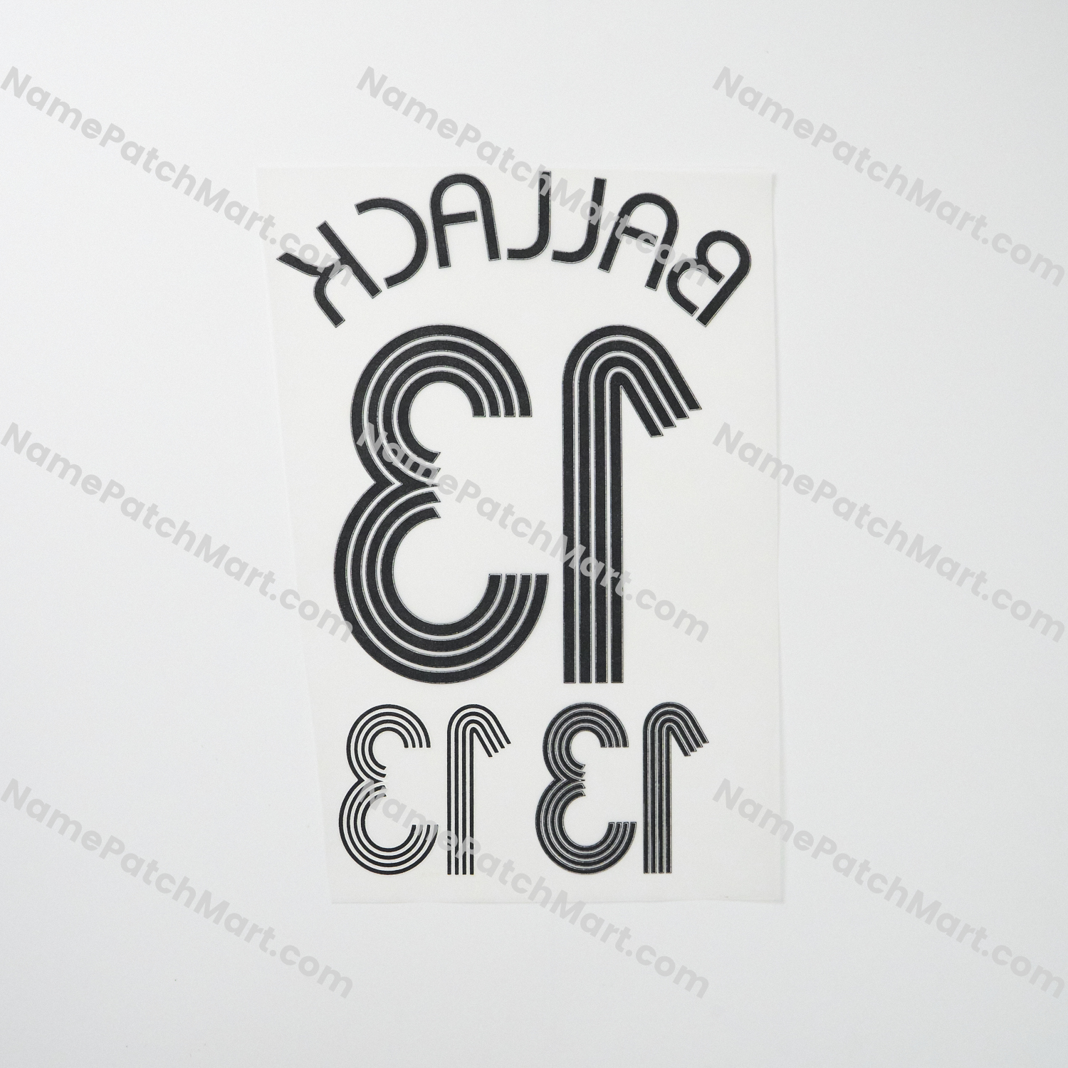 KIDS Ballack #13 - Germany 2006 Home  | Name Number Set - NamePatchMart.COM