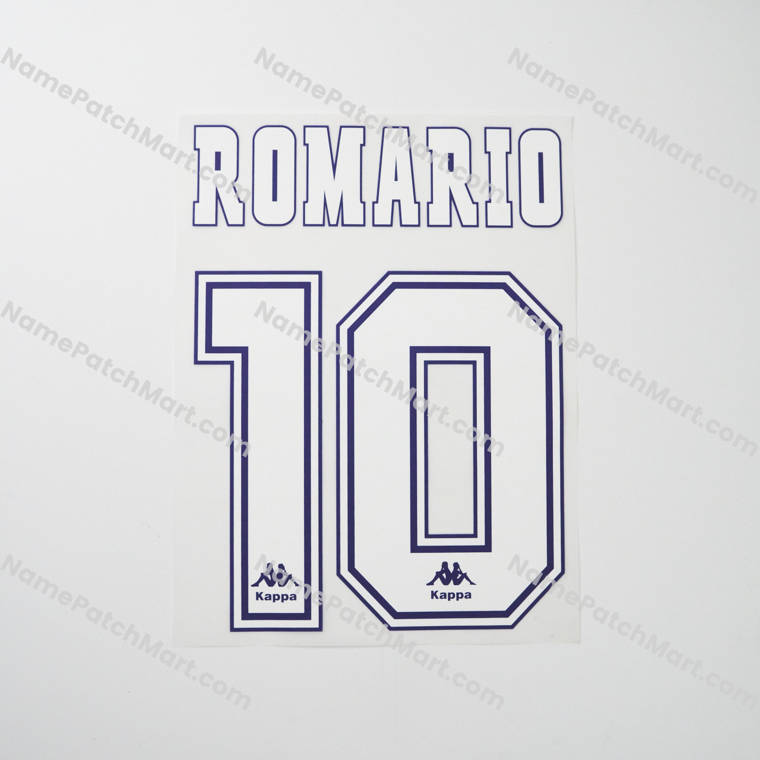 Romário #10 - Barcelona 1992-97 Home  | Name Number Set - NamePatchMart.COM