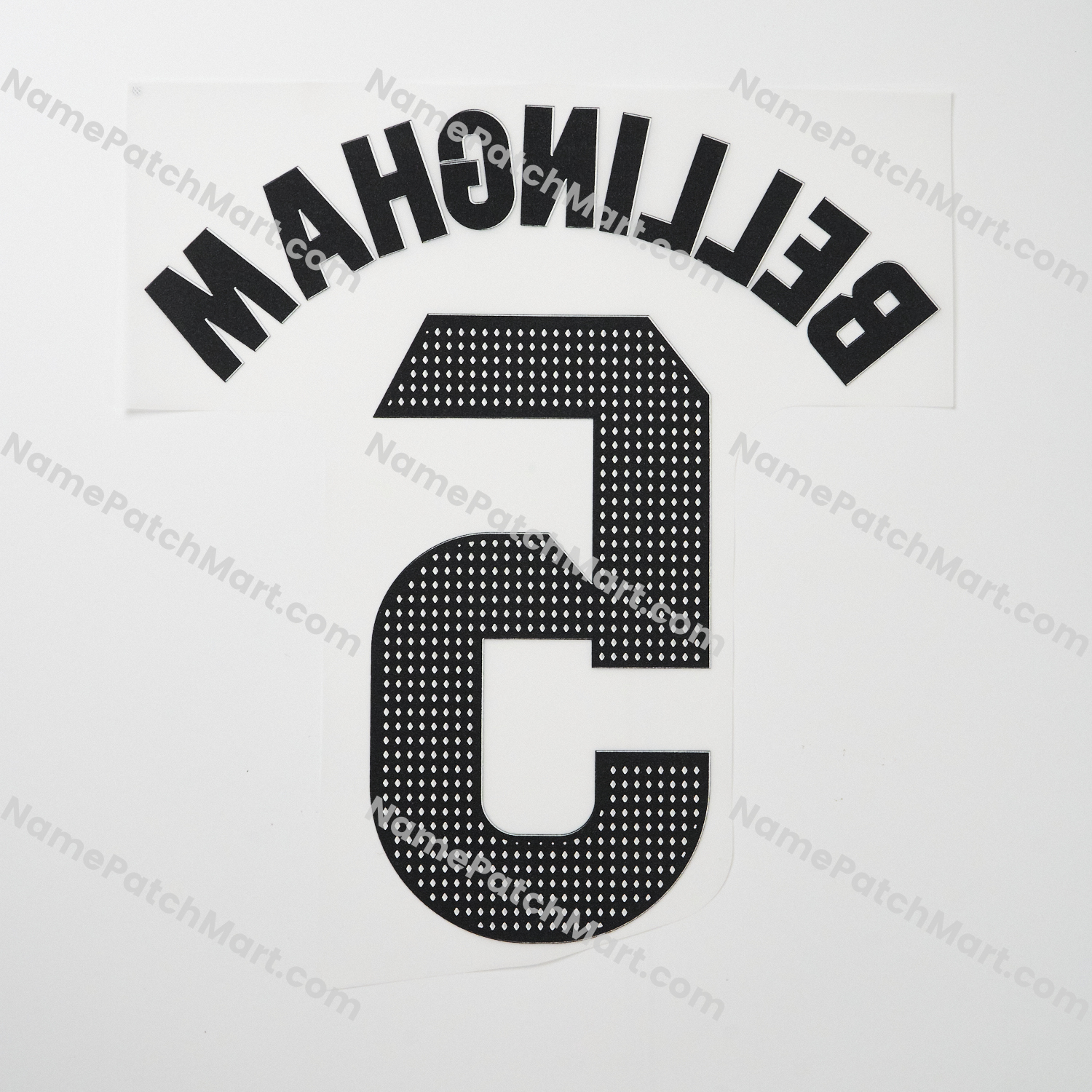 Bellingham #5 (La Liga) - Real Madrid 25-26 Third  | Name Number Set - NamePatchMart.COM
