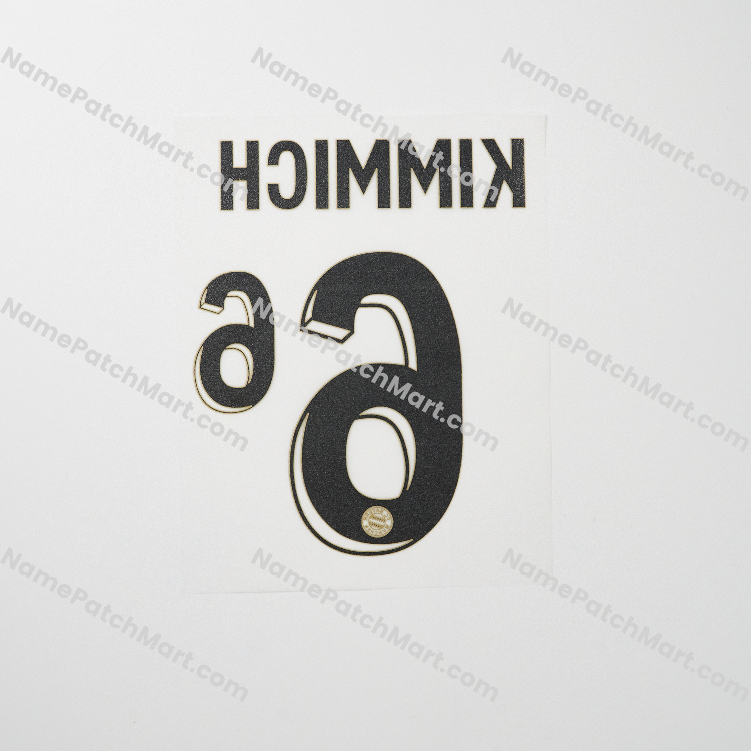 KIDS Kimmich #6 - Bayern Munich 25-26 125th Anniversary  | Name Number Set - NamePatchMart.COM