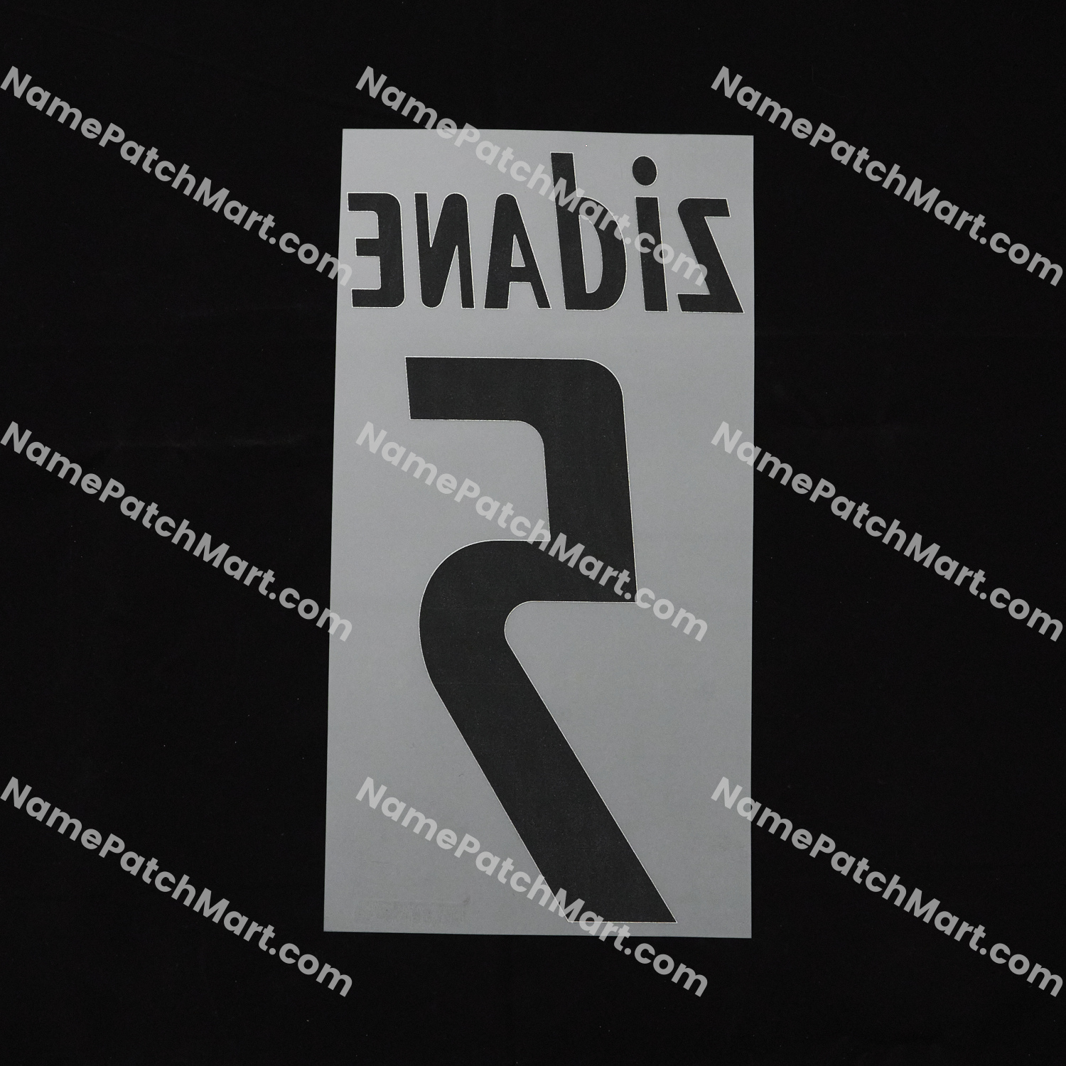 Zidane #5 - Real Madrid 2005-06 Away  | Name Number Set - NamePatchMart.COM