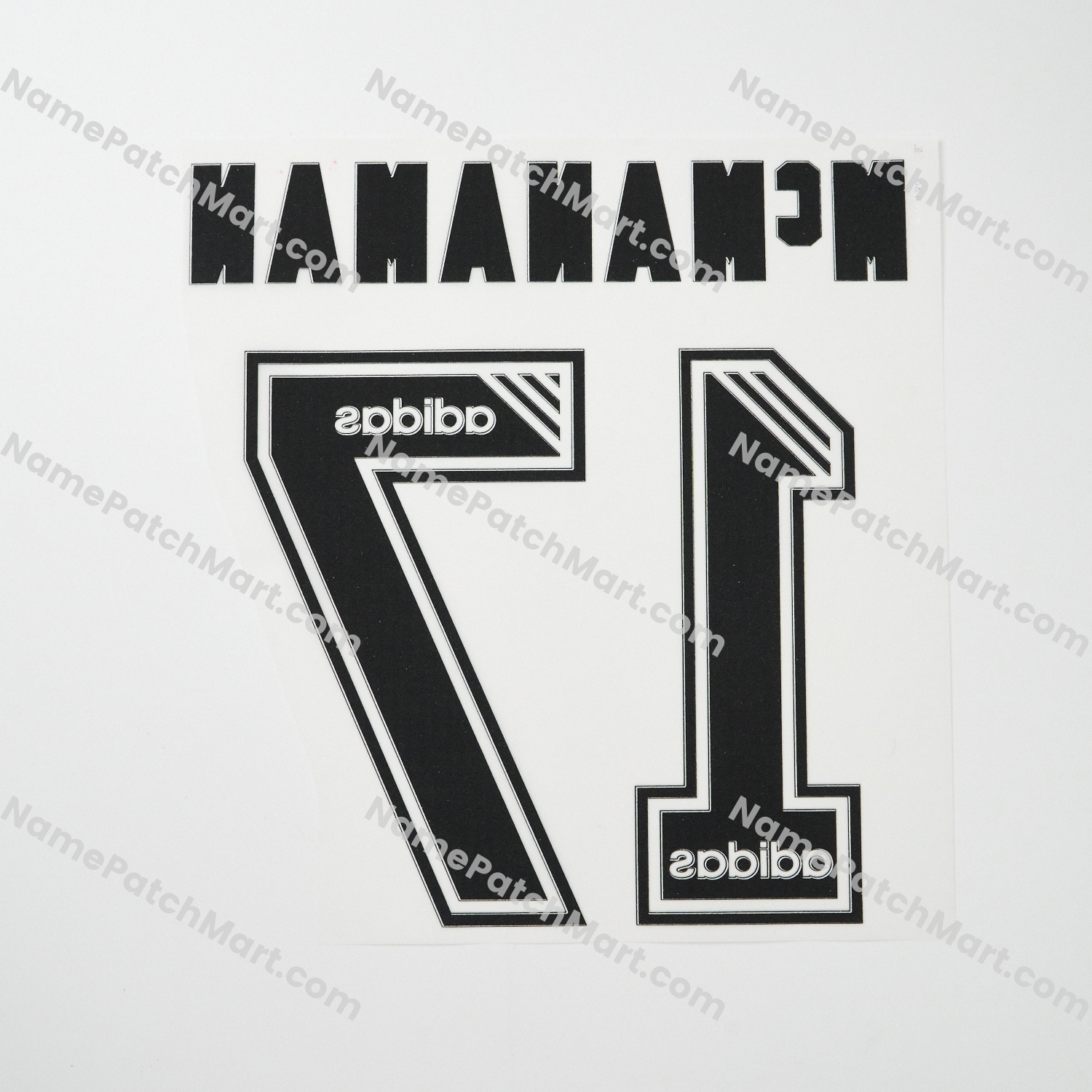 McManaman #17 - Liverpool 1993-95 Away  | Name Number Set - NamePatchMart.COM