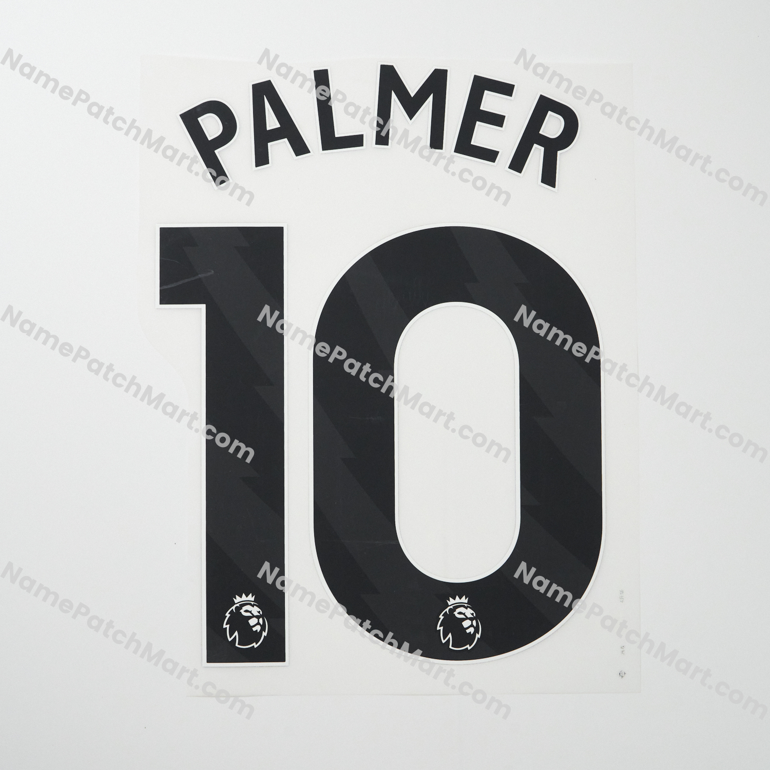 Palmer #10 (Premier League) - Chelsea 25-26 Away  | Name Number Set - NamePatchMart.COM