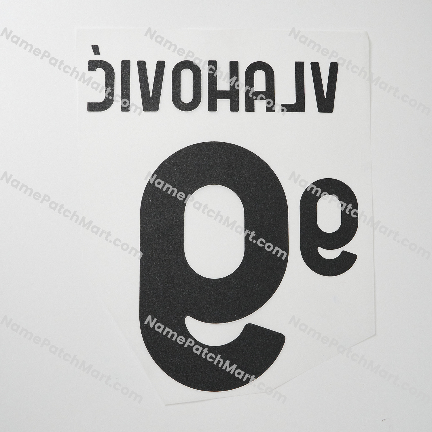 Vlahović #9 - Juventus 25-26 Away  | Name Number Set - NamePatchMart.COM