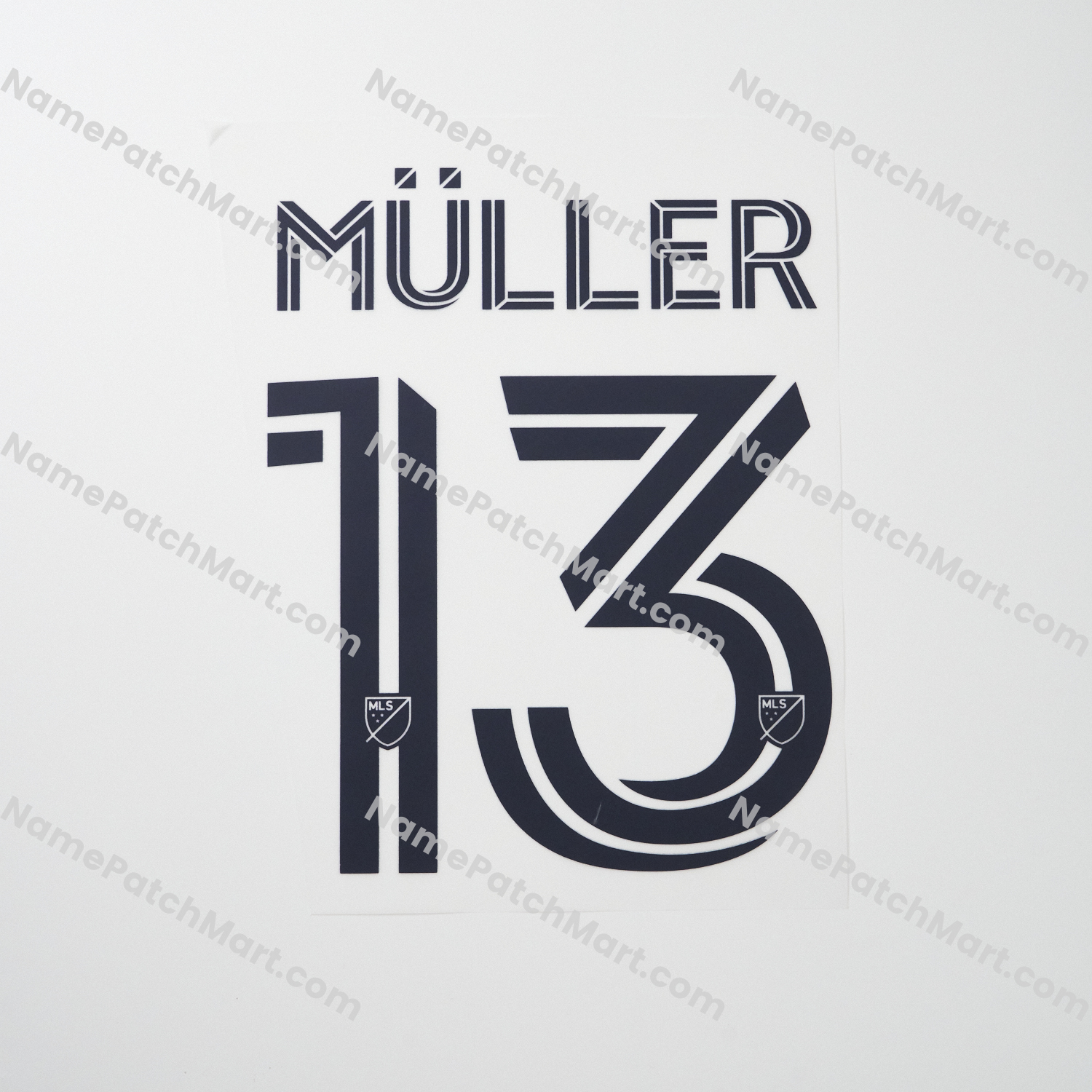 Müller #13 - Vancouver Whitecaps 25-26 Home  | Name Number Set - NamePatchMart.COM