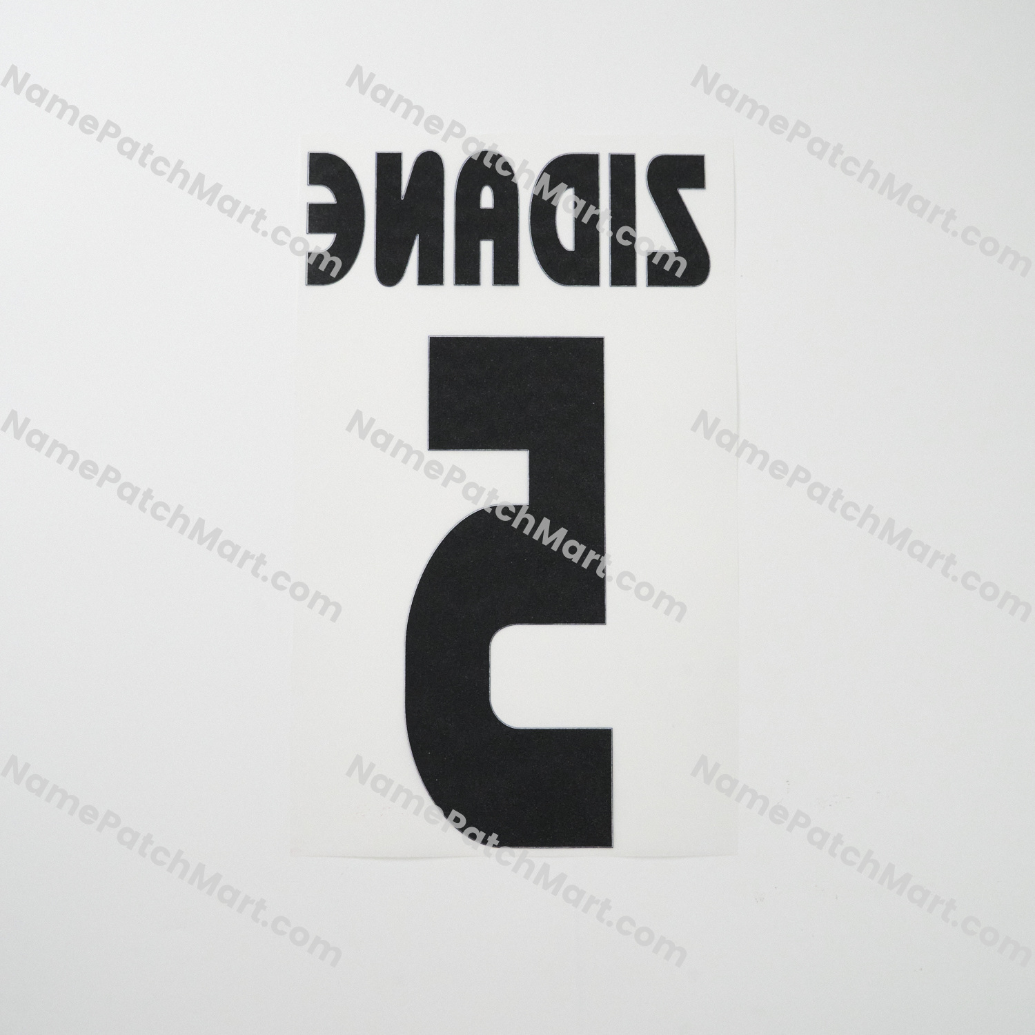 Zidane #5 - Real Madrid 2003-05 Away  | Name Number Set - NamePatchMart.COM